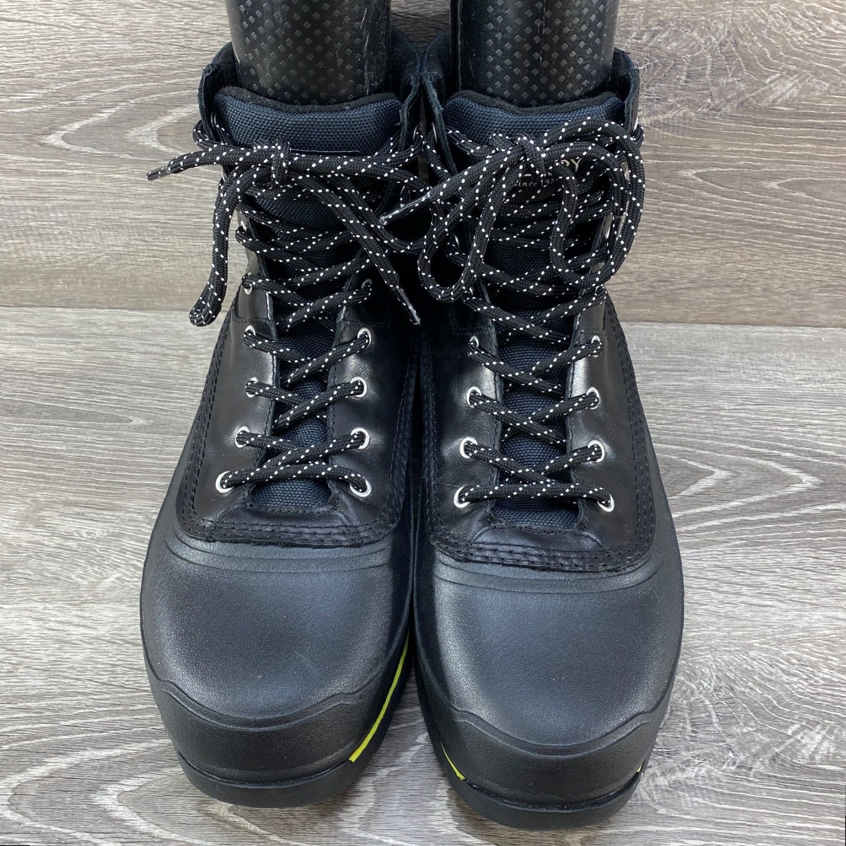 Sperry Sperry Boots Mens 10.5 Cannon Insulated Waterproof Lace Up Black Leather Rubber Winter Thinsulate 200g Top Sider Boot Mens (US 10.5) Size US 9 / EU 42 - 3 Thumbnail