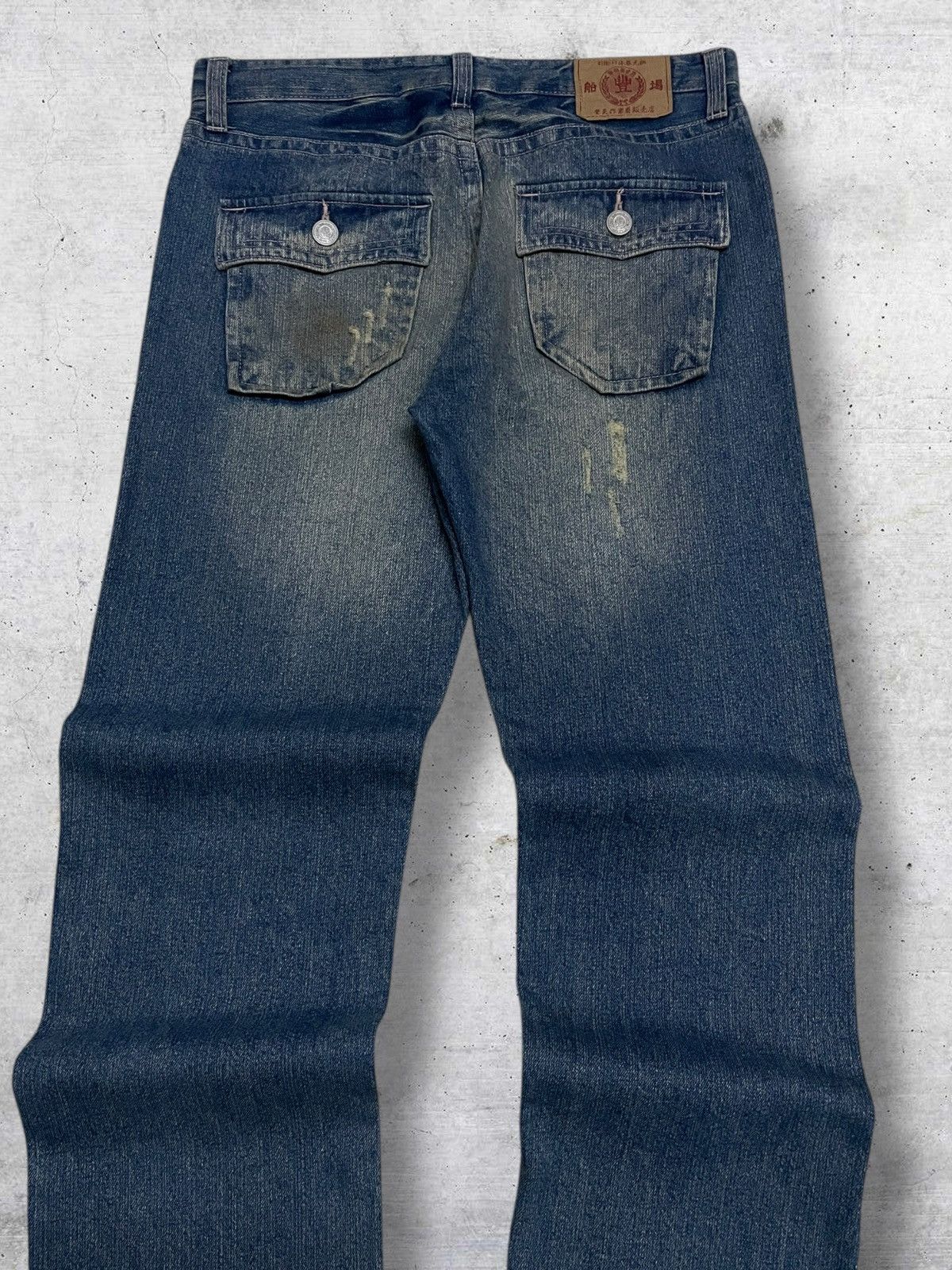Vintage VINTAGE ICONIC JAPAN DESIGNER KARAKURI TAMASHI KOI 90S DENIM Size US 33 - 11 Thumbnail