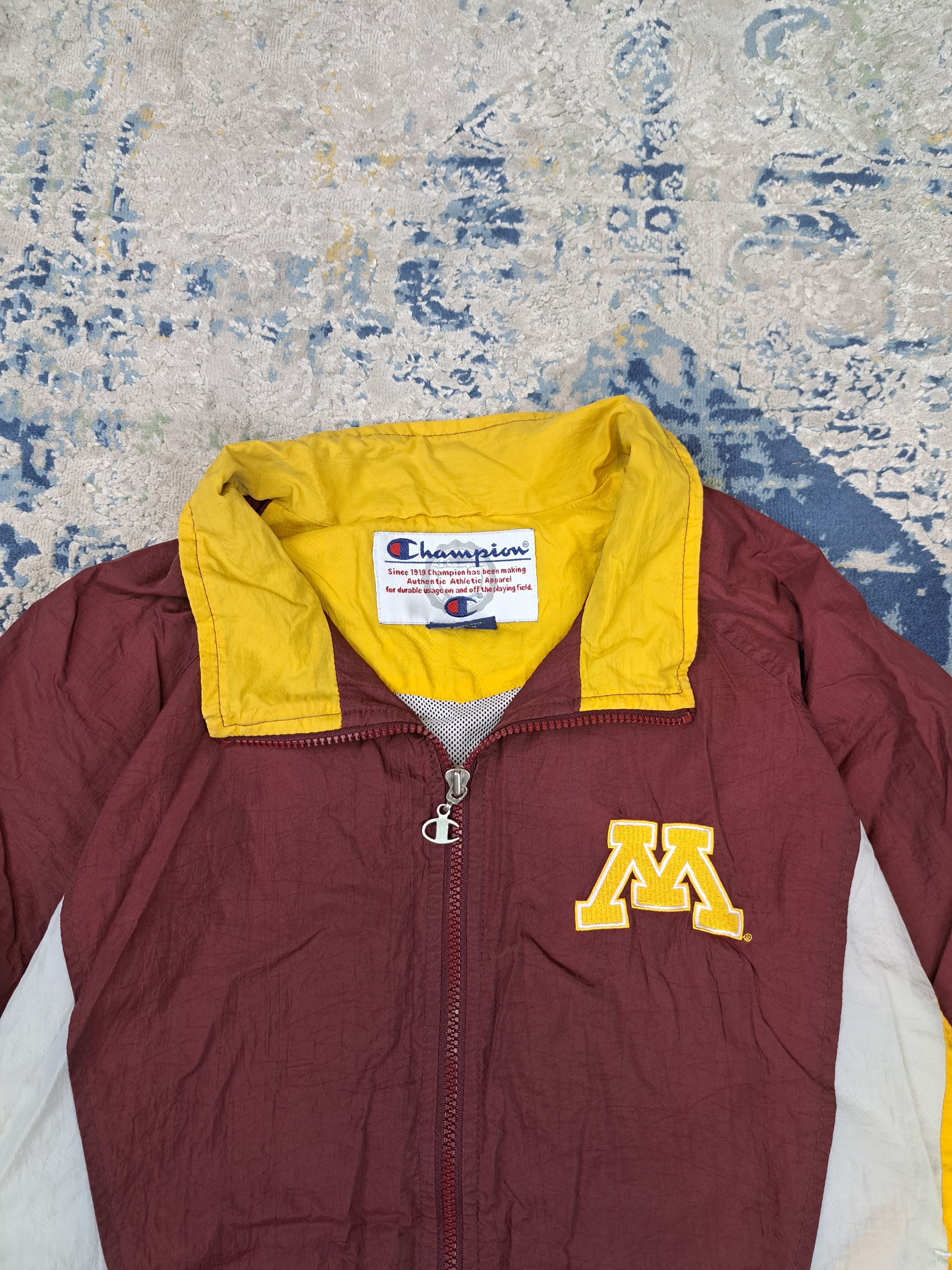Champion Vintage 90s Champion Minnesota College Bomber Jacket Size US M / EU 48-50 / 2 - 3 Thumbnail