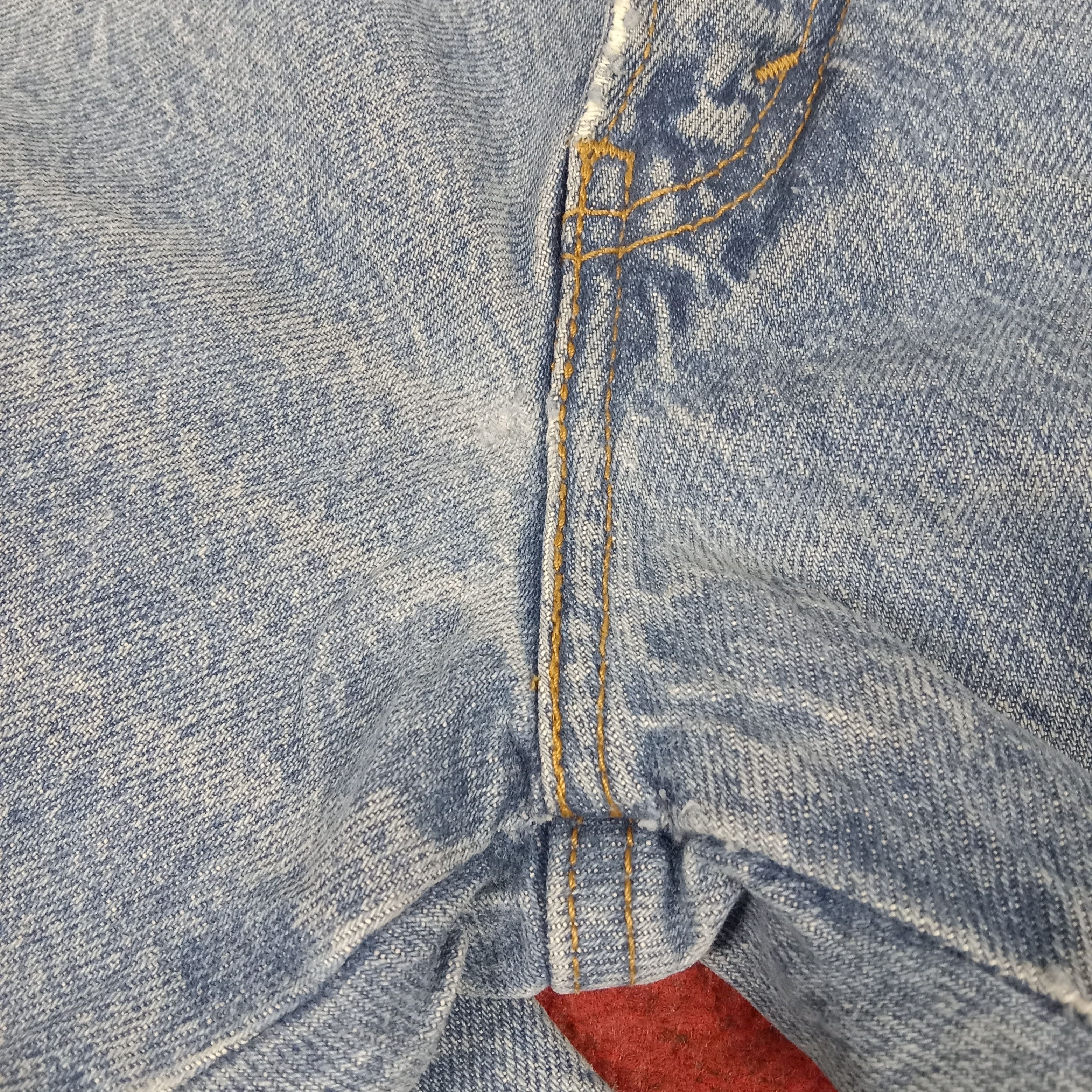 Levi's × Vintage Levis Daily Wear Rock Bootcut Style Distressed Jeans Size US 33 - 16 Thumbnail
