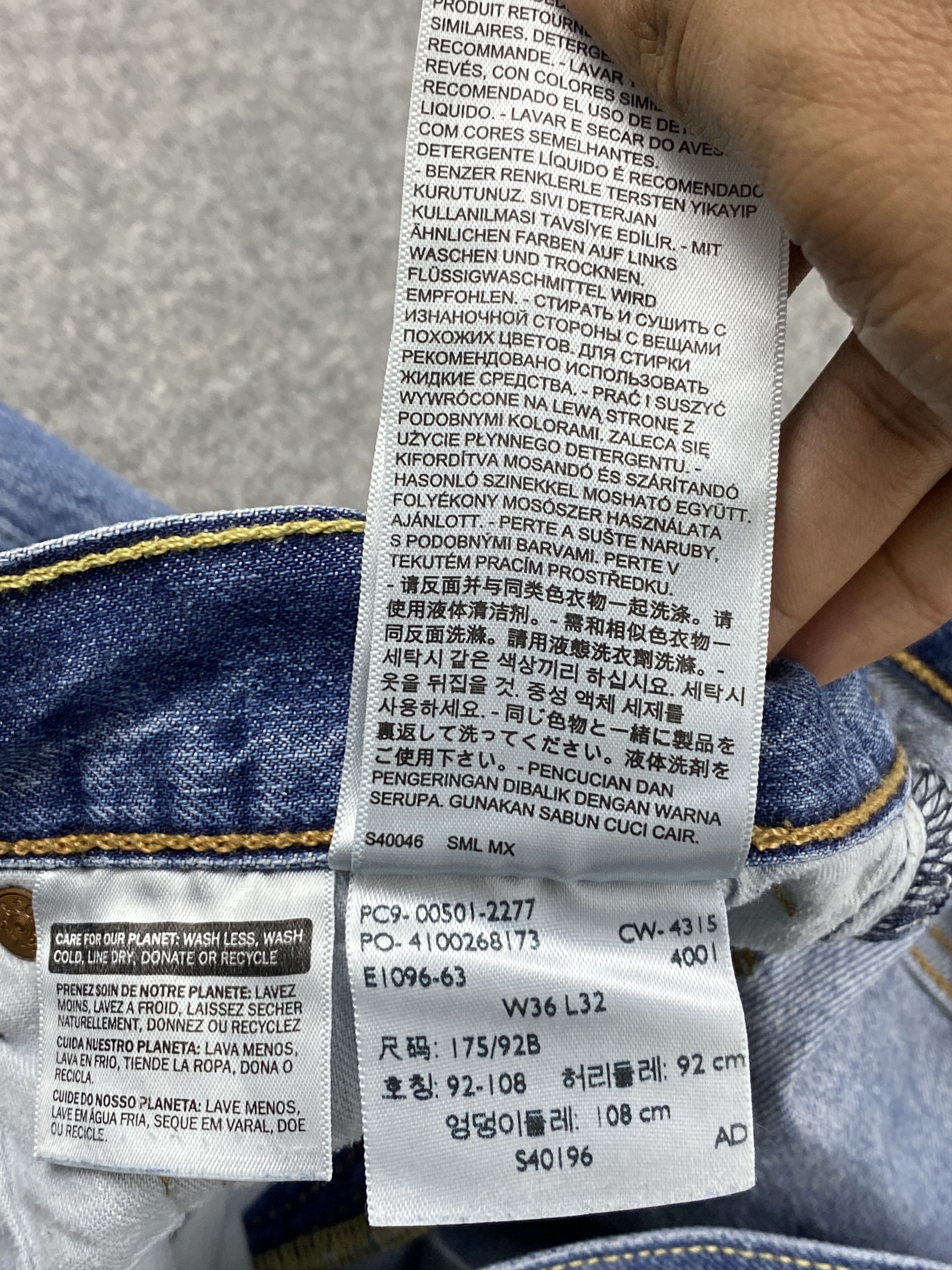 Levi's × Vintage Faded Blue Vintage Levis 501 Jeans Size US 36 / EU 52 - 9 Thumbnail