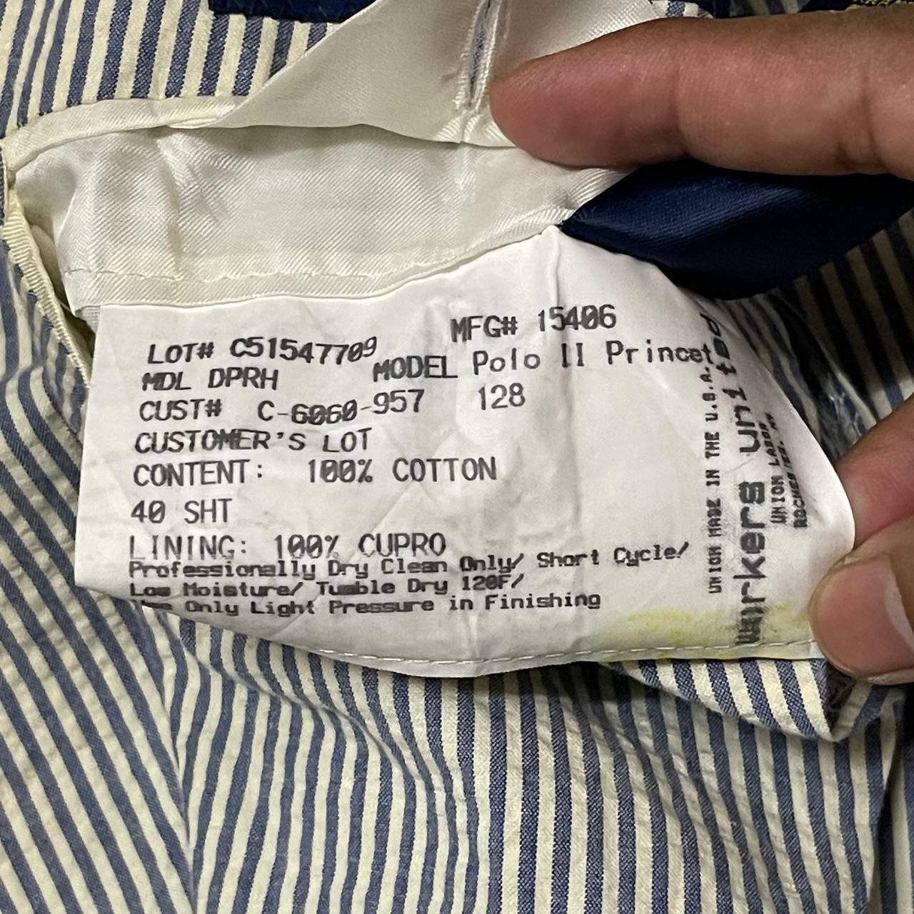 Polo Ralph Lauren PRL Polo Ralph Lauren Hickory Striped Jacket Blazer Size US M / EU 48-50 / 2 - 11 Thumbnail