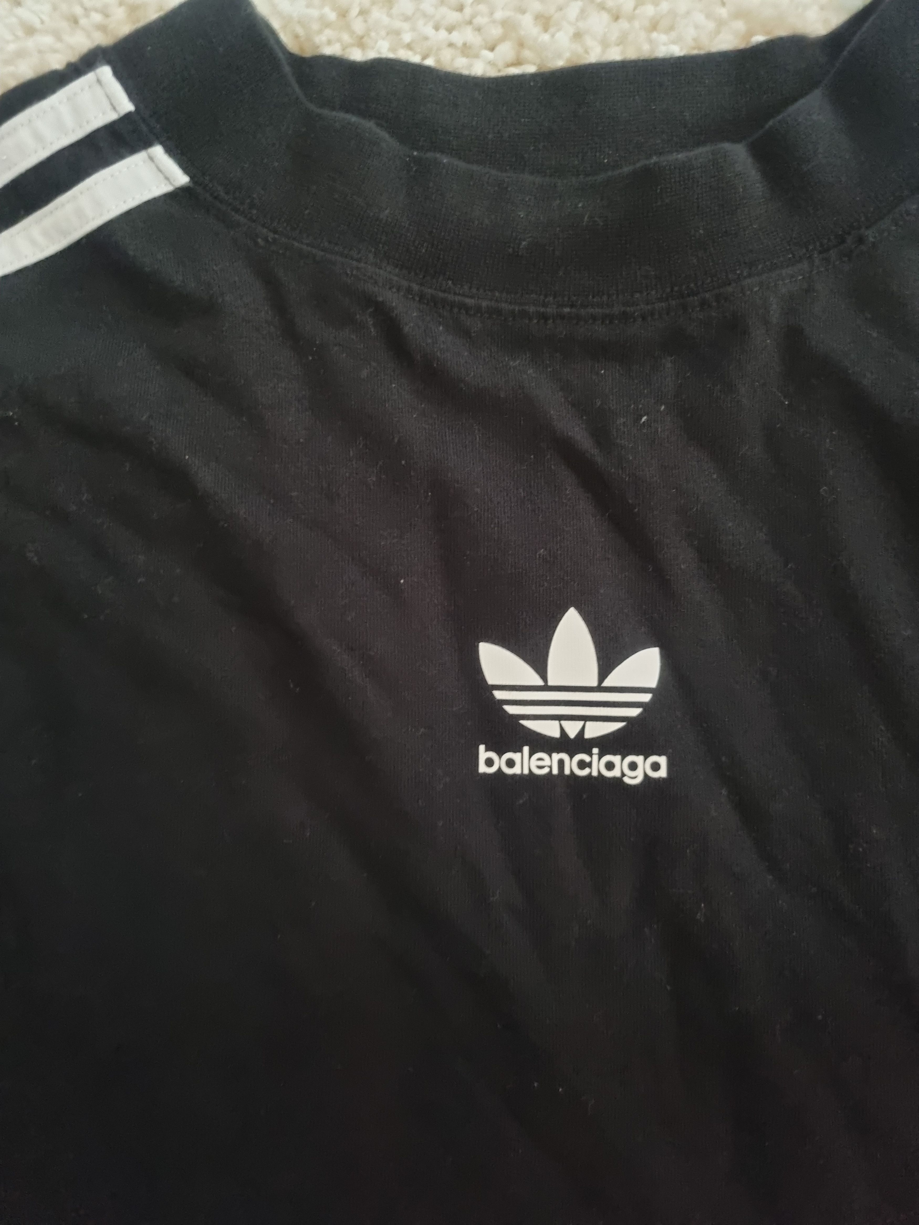 Adidas × Balenciaga Balenciaga × Adidas Longsleeve Black Size US M / EU 48-50 / 2 - 4 Thumbnail