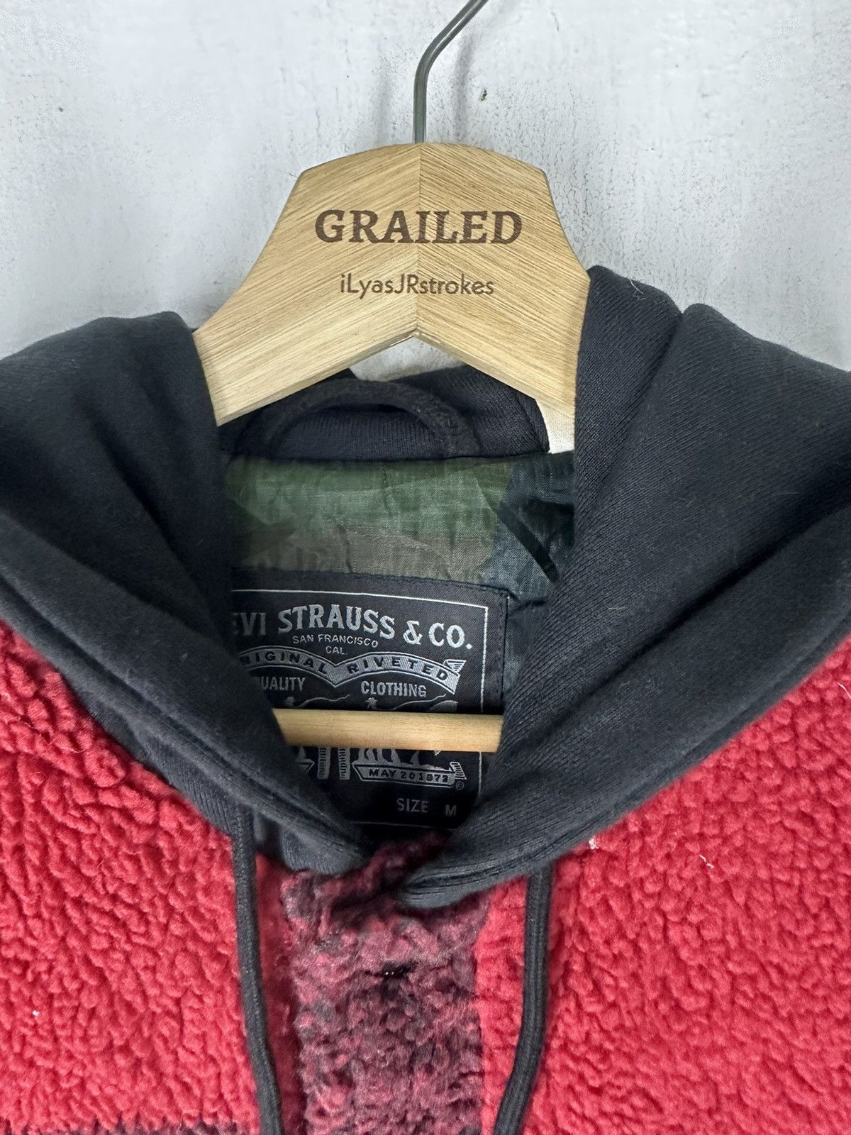 Levi's Vintage Clothing Levi’s Sherpa Jackson Worker Hoodie Shirt Fleece Jacket Size US M / EU 48-50 / 2 - 22 Thumbnail