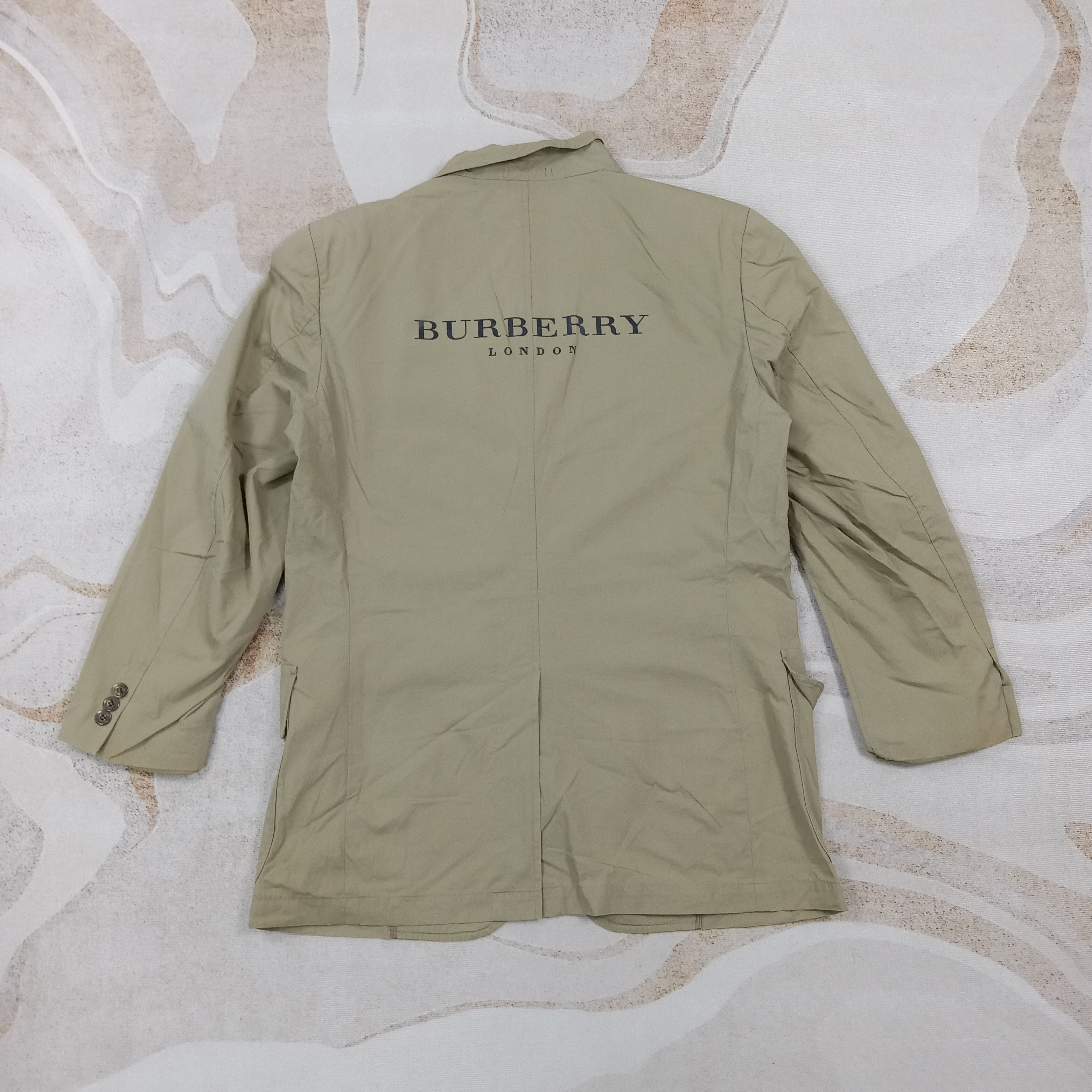Burberry Burberry London Designer Blazer Jacket C277N19 Size US M / EU 48-50 / 2 - 1 Thumbnail