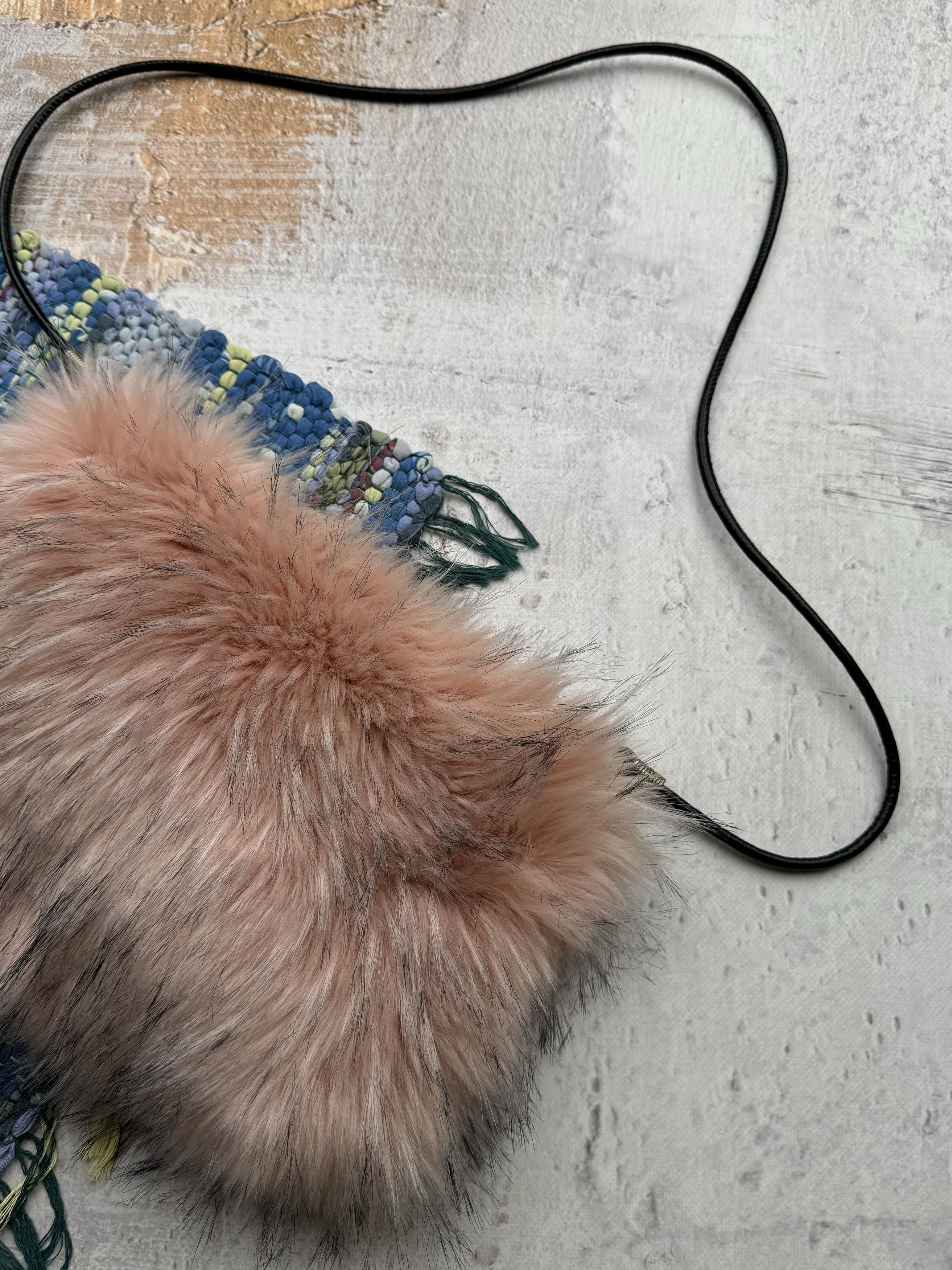 Vintage Vintage Faux Fur Bag A146(234) Size ONE SIZE - 3 Thumbnail