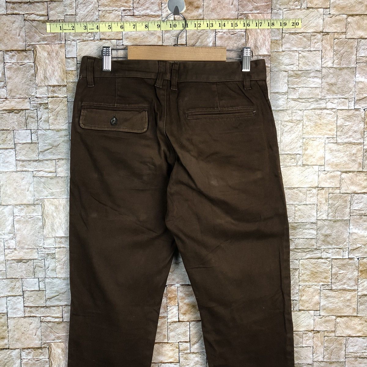 Japanese Brand Comme Ca Commune Dark Brown Cargo Multipocket Pants #A626 Size US 28 / EU 44 - 16 Thumbnail