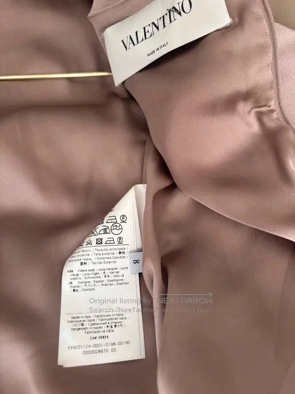 Valentino Valentino Nude pink willow stud dress Size L / US 10 / IT 46 - 5 Thumbnail
