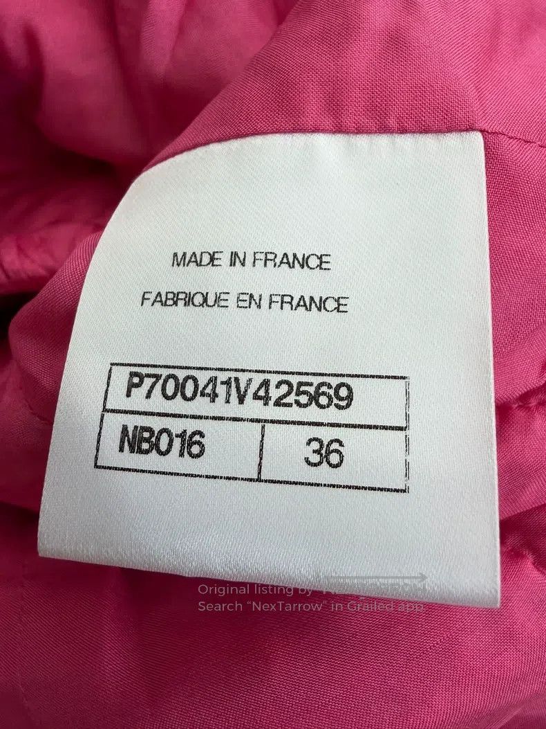 Chanel Chanel Early Spring Series Rose Tweed Knitted Coat Size XS / US 0-2 / IT 36-38 - 5 Thumbnail