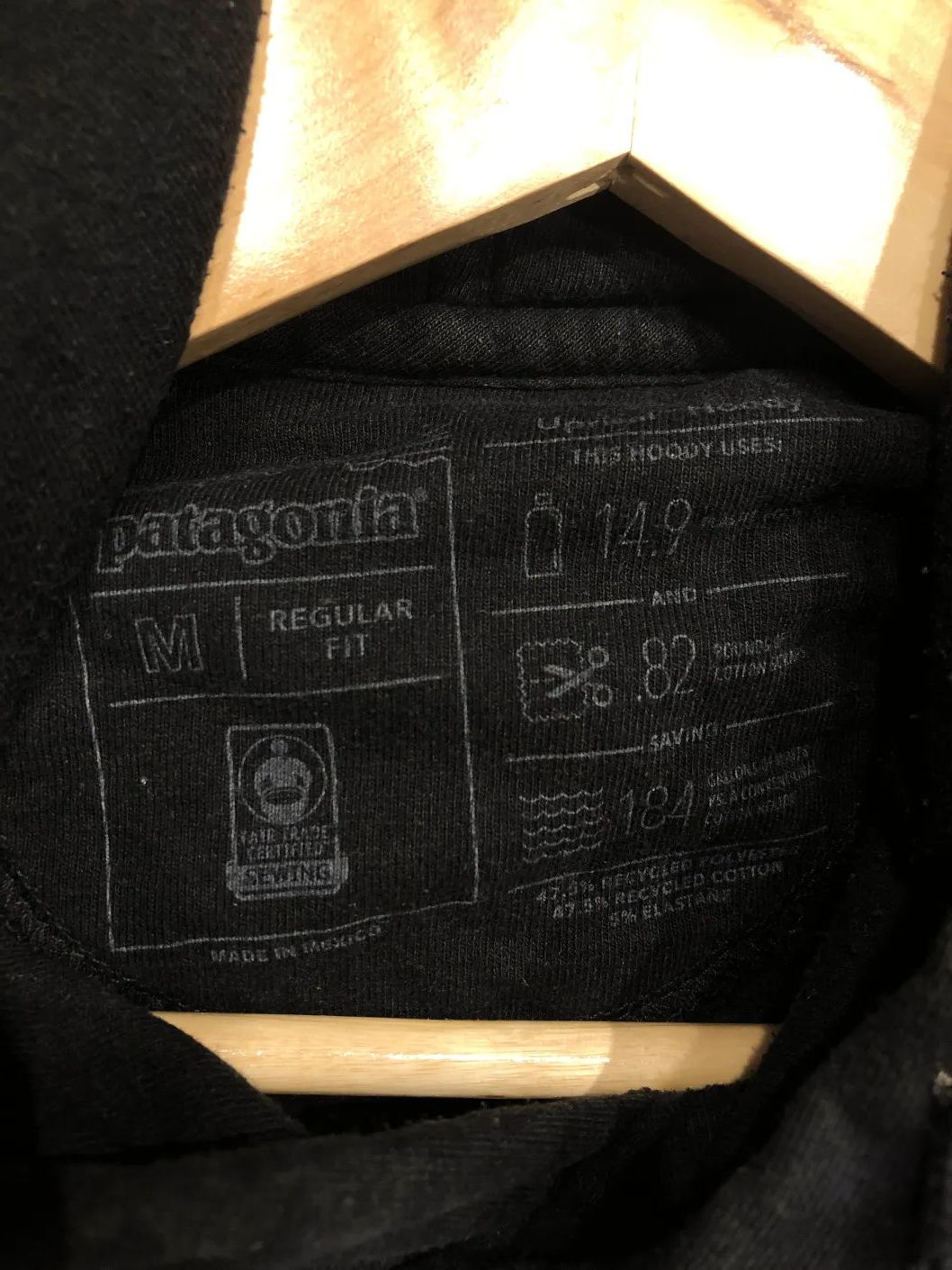 Patagonia Patagonia Hoodie Basic Big Logo Hype Streetwear Hiking Size US M / EU 48-50 / 2 - 4 Thumbnail
