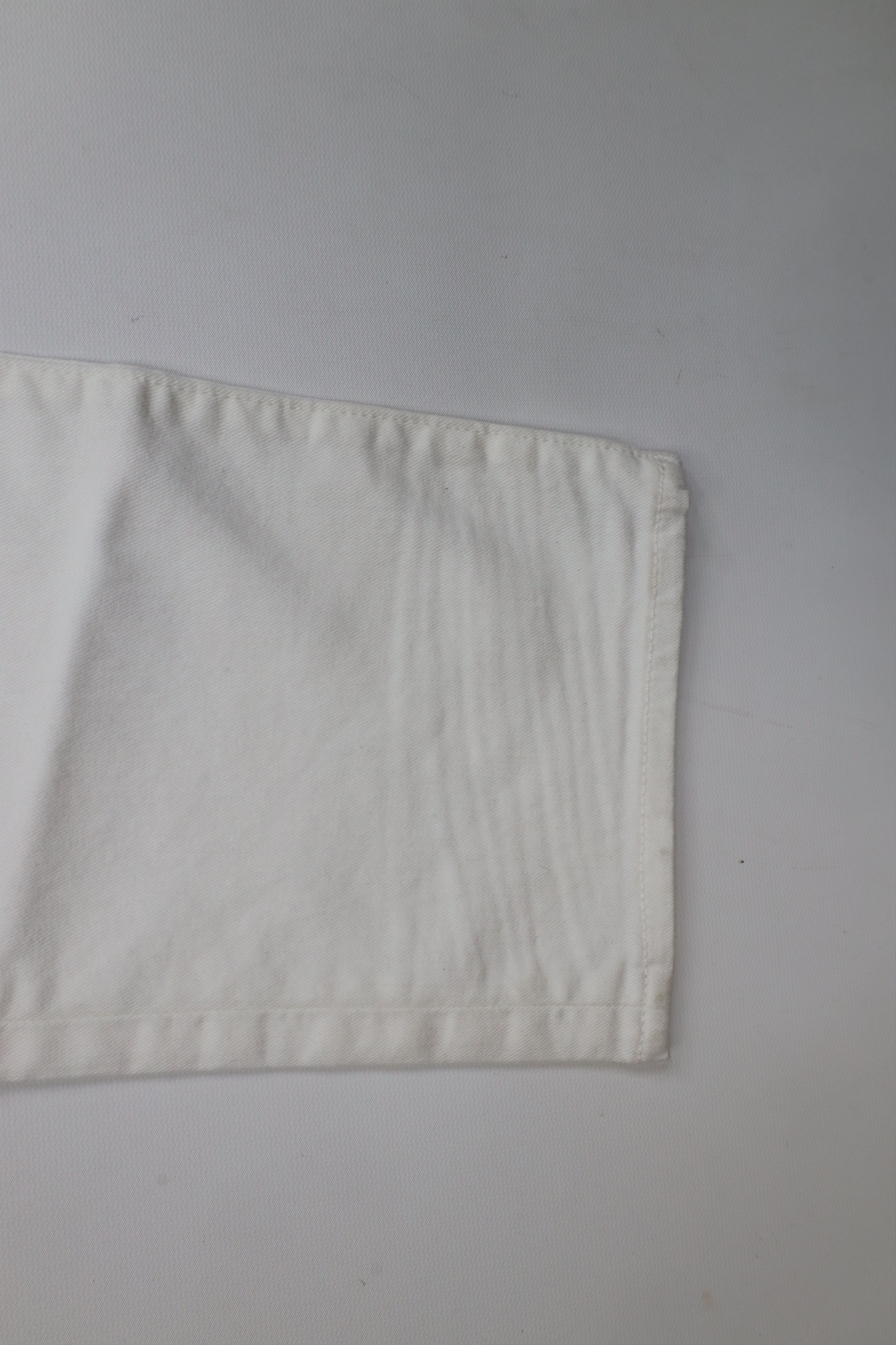 Gap × Vintage Deadstock Vintage Y2K Gap Fit Stretch Denim Jeans White Size US 33 - 7 Thumbnail