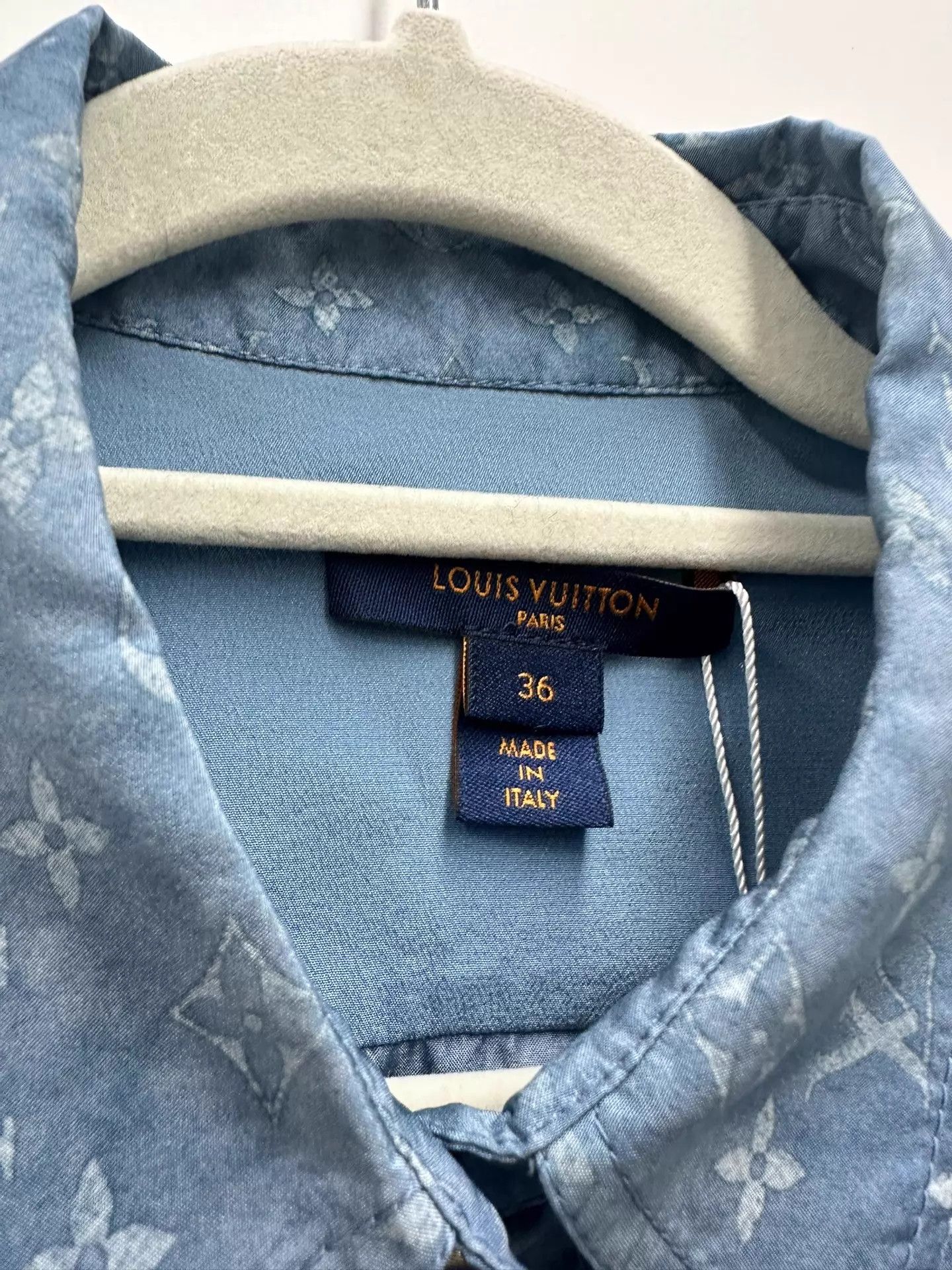 Louis Vuitton LV All Over Print Shirt 36 Size US XS / EU 42 / 0 - 6 Thumbnail