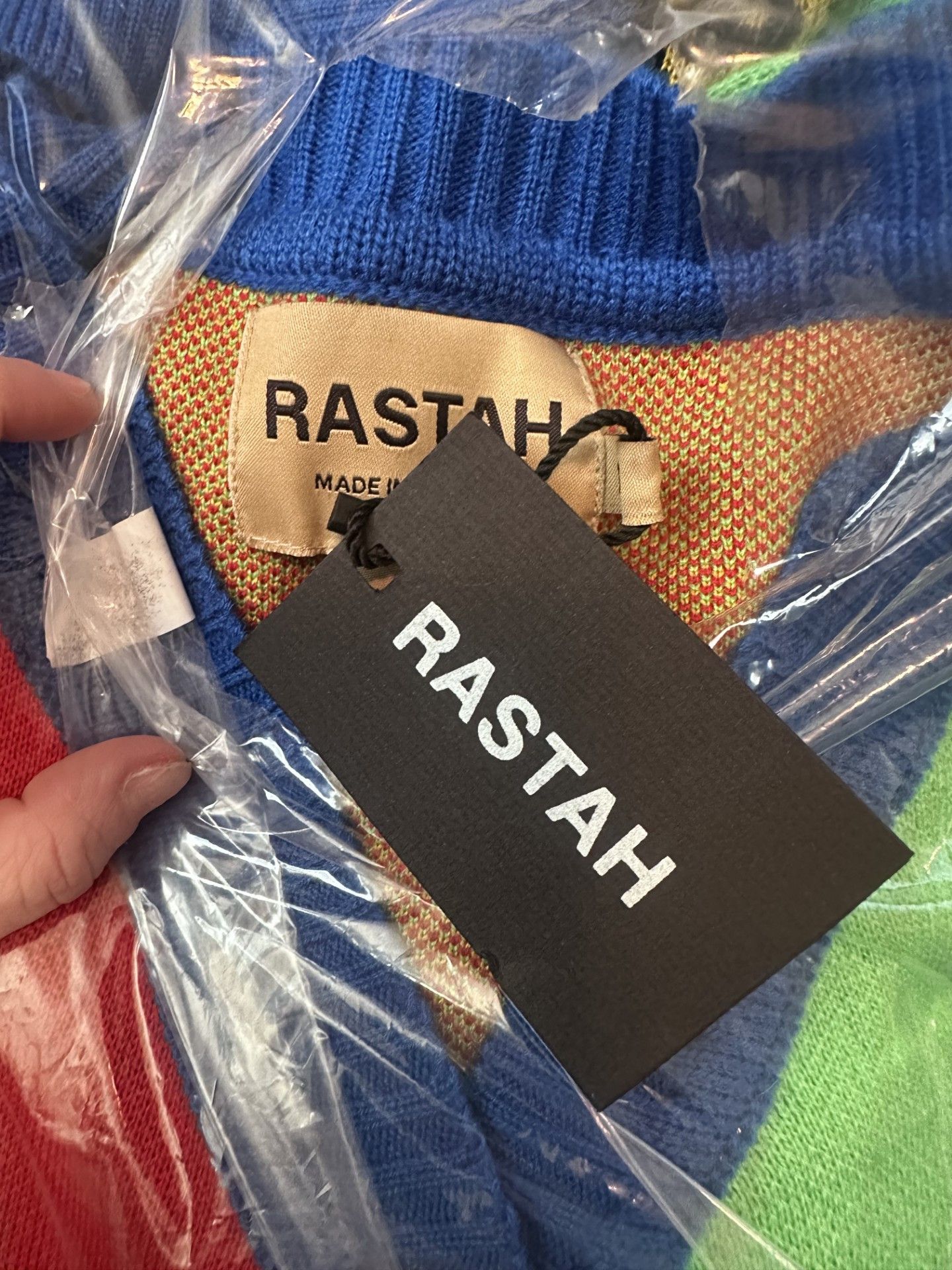 Other Rastah “Am I Free” Knit Cardigan – Size M – NWT Size US M / EU 48-50 / 2 - 10 Thumbnail