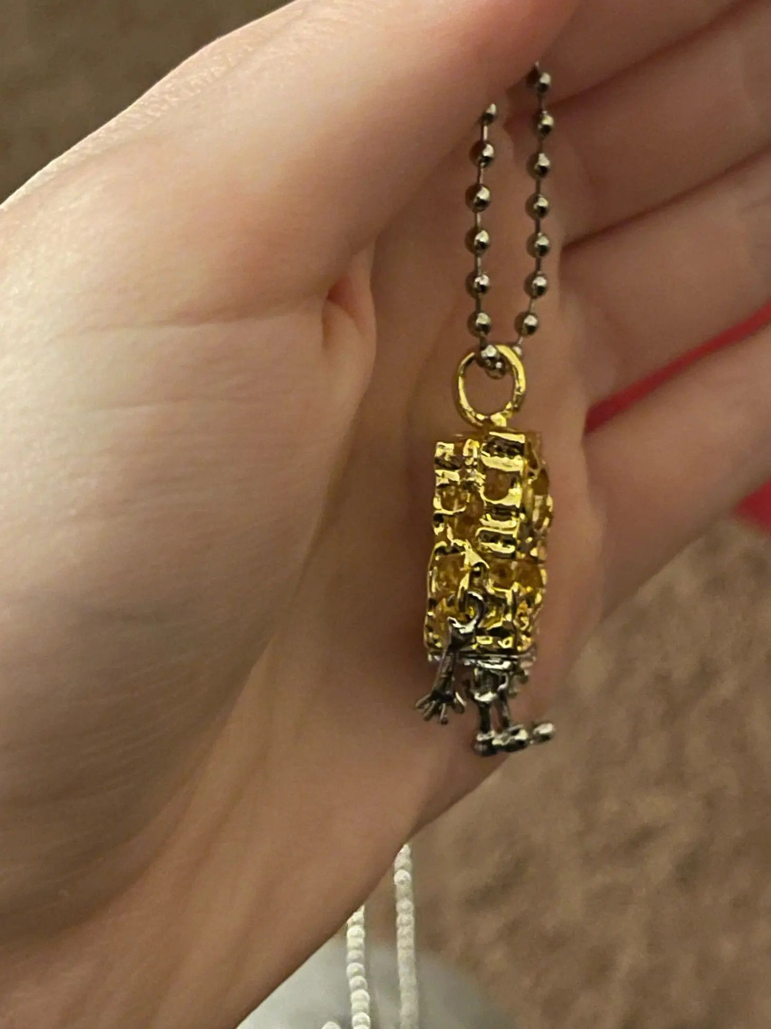 Other SpongeBob SquarePants Skull Pendant Cartoon Necklace Size ONE SIZE - 9 Thumbnail