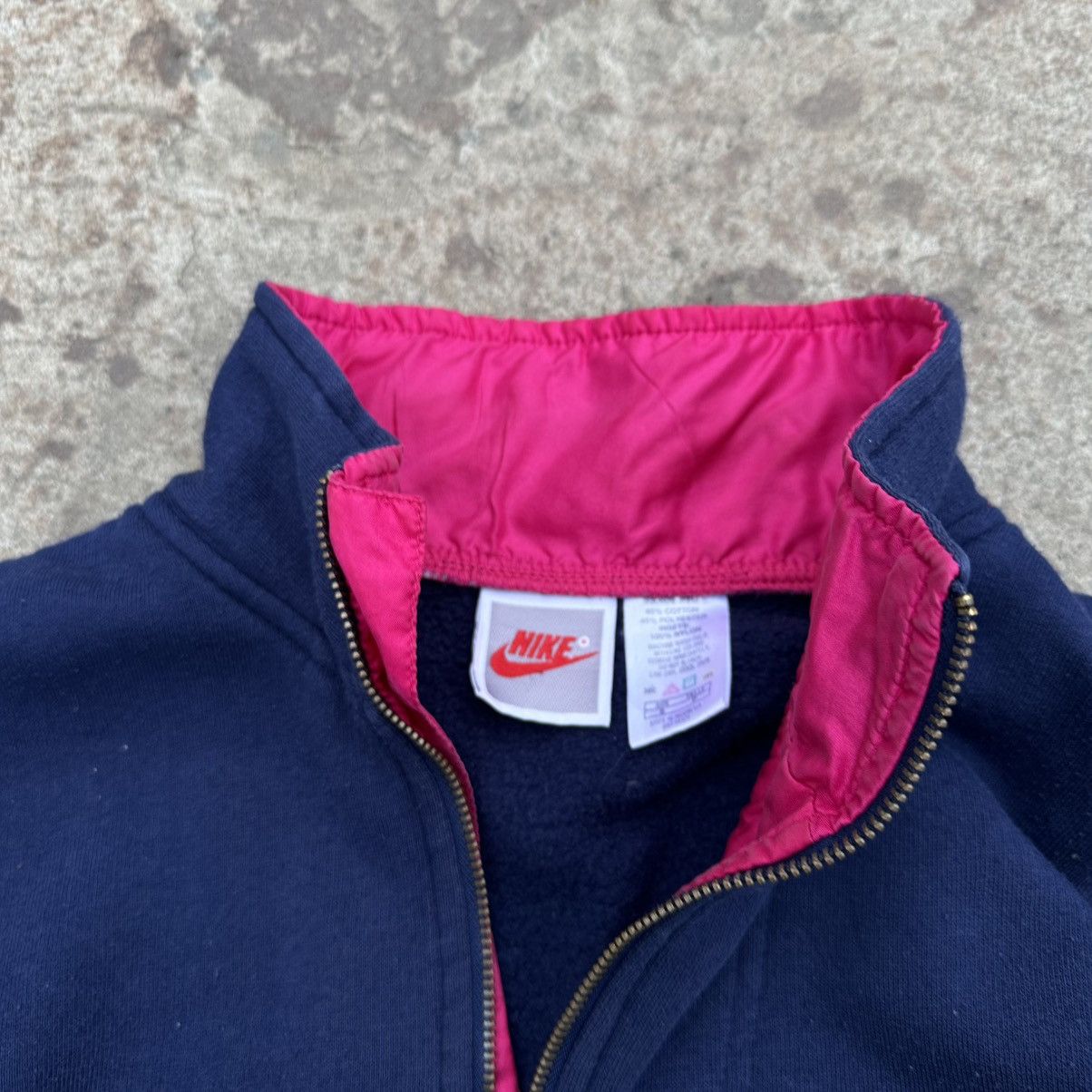 Vintage Vintage Nike Zip 1/4 Sweater 90s Sweatshirt Size US S / EU 44-46 / 1 - 10 Thumbnail