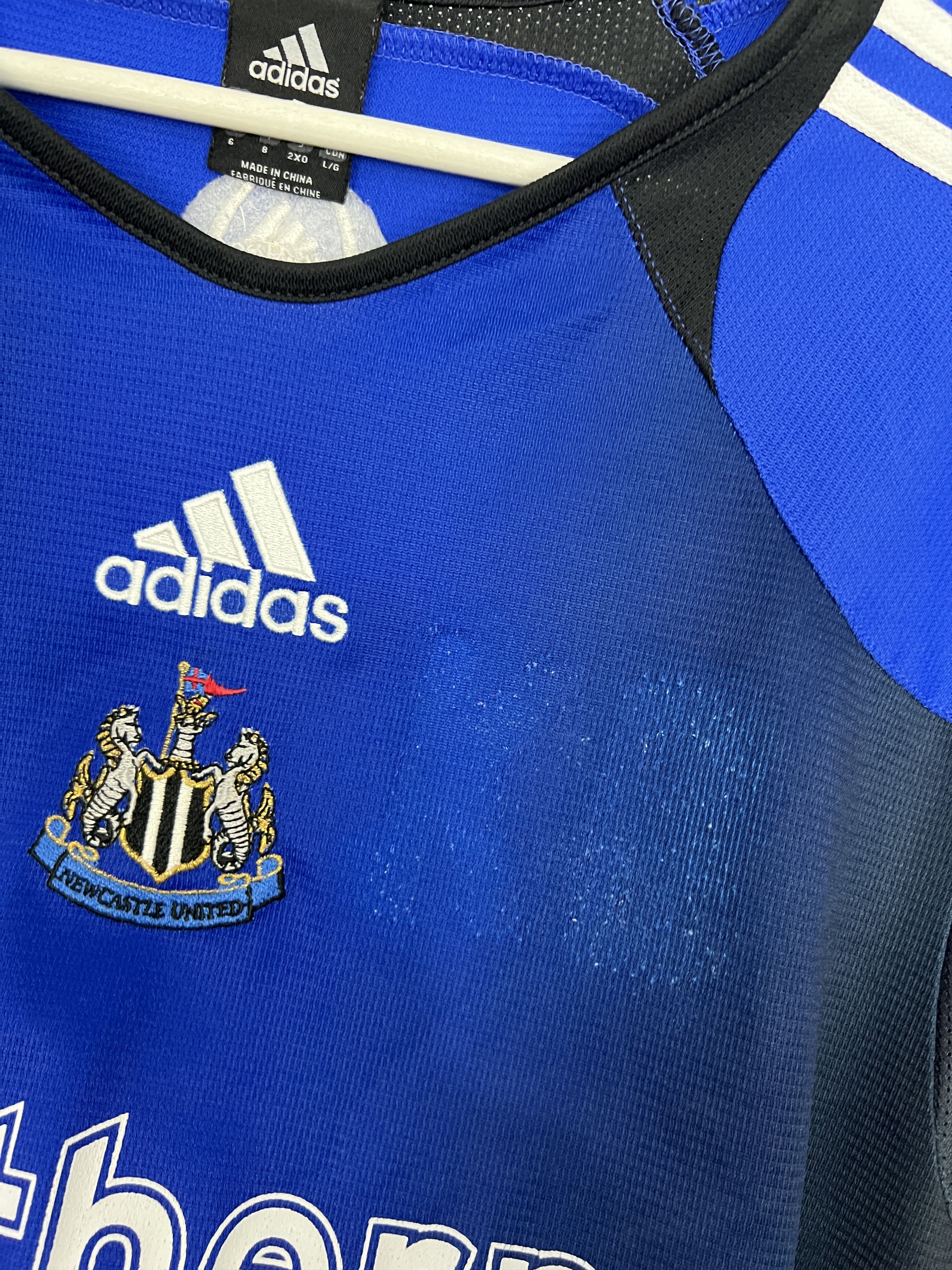 Adidas Vintage Adidas Newcastle United Football Train Shirt Soccer Size US L / EU 52-54 / 3 - 4 Thumbnail