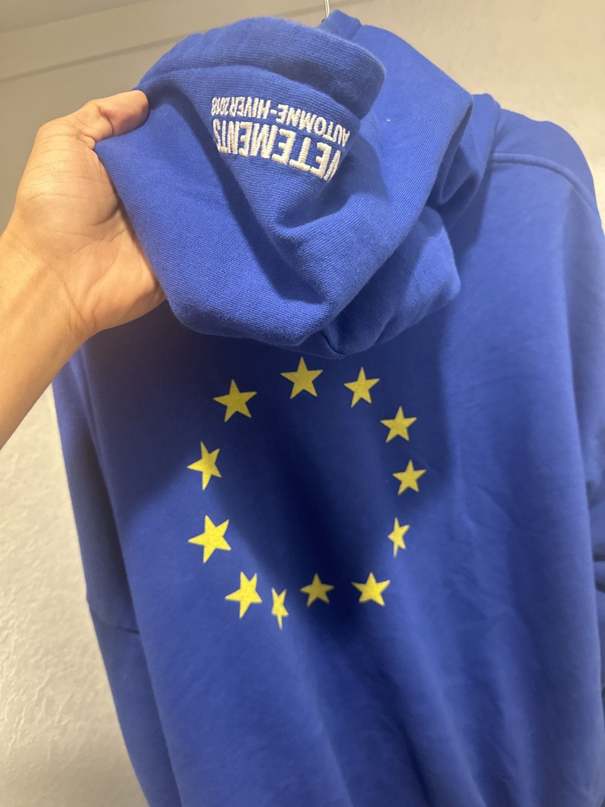 Vetements Vetements 2018 euro hoodie Size US M / EU 48-50 / 2 - 2 Thumbnail
