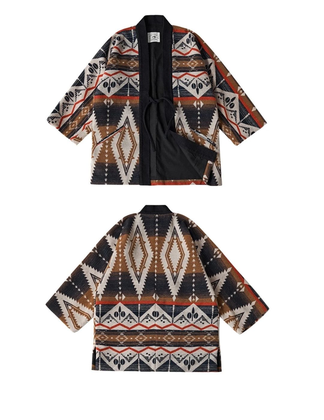 Japanese Brand × Vintage Vintage Western Nomadic Robe Kimono Jacket Size US M / EU 48-50 / 2 - 2 Thumbnail