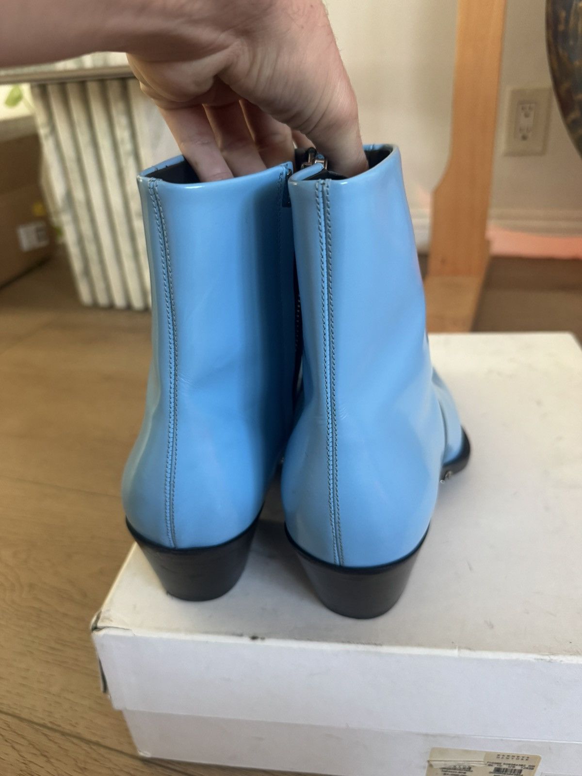 Calvin Klein 205W39NYC Blue Tex Spazolatto boots Size US 10 / EU 43 - 8 Thumbnail