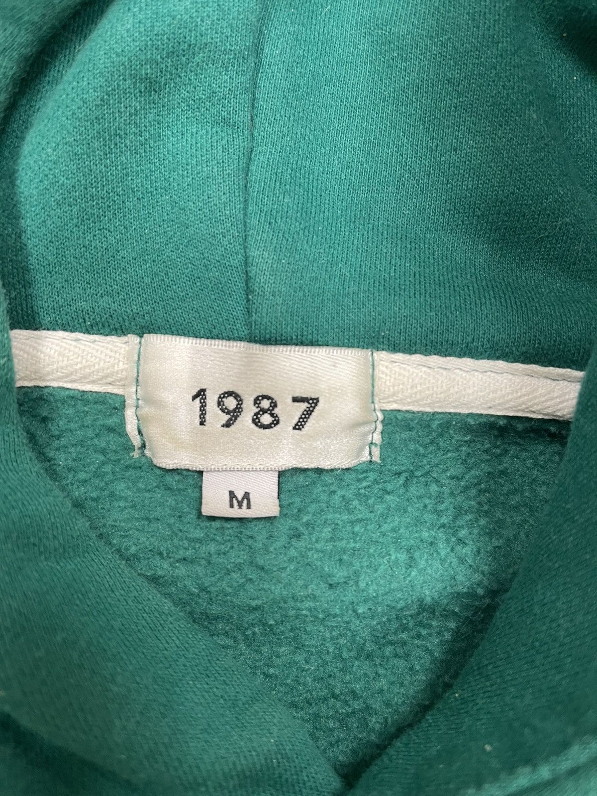 Designer 1987 ANGEL NUMBERS HOODIE IN LUCKY GREEN Size M / US 6-8 / IT 42-44 - 3 Thumbnail