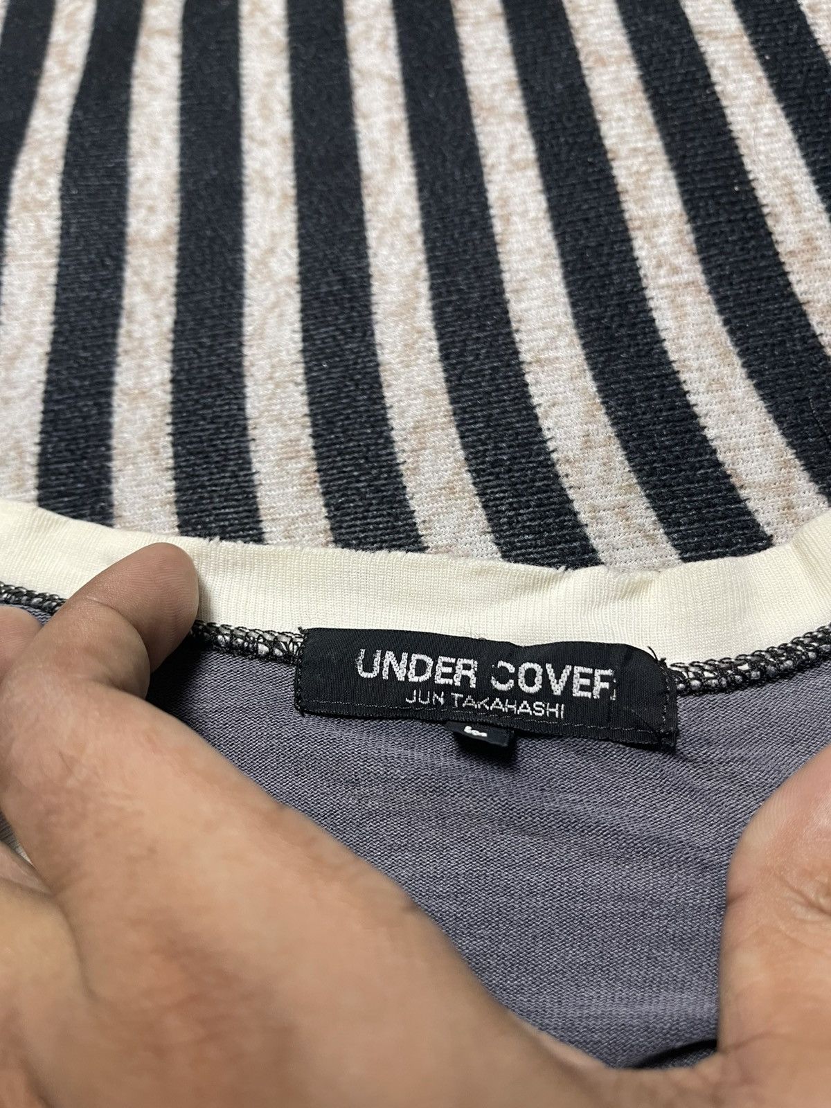 Undercover SS95 UNDERCOVER “UNDER THE PAVING STONES LIES THE BEACH”TEES Size US L / EU 52-54 / 3 - 11 Thumbnail