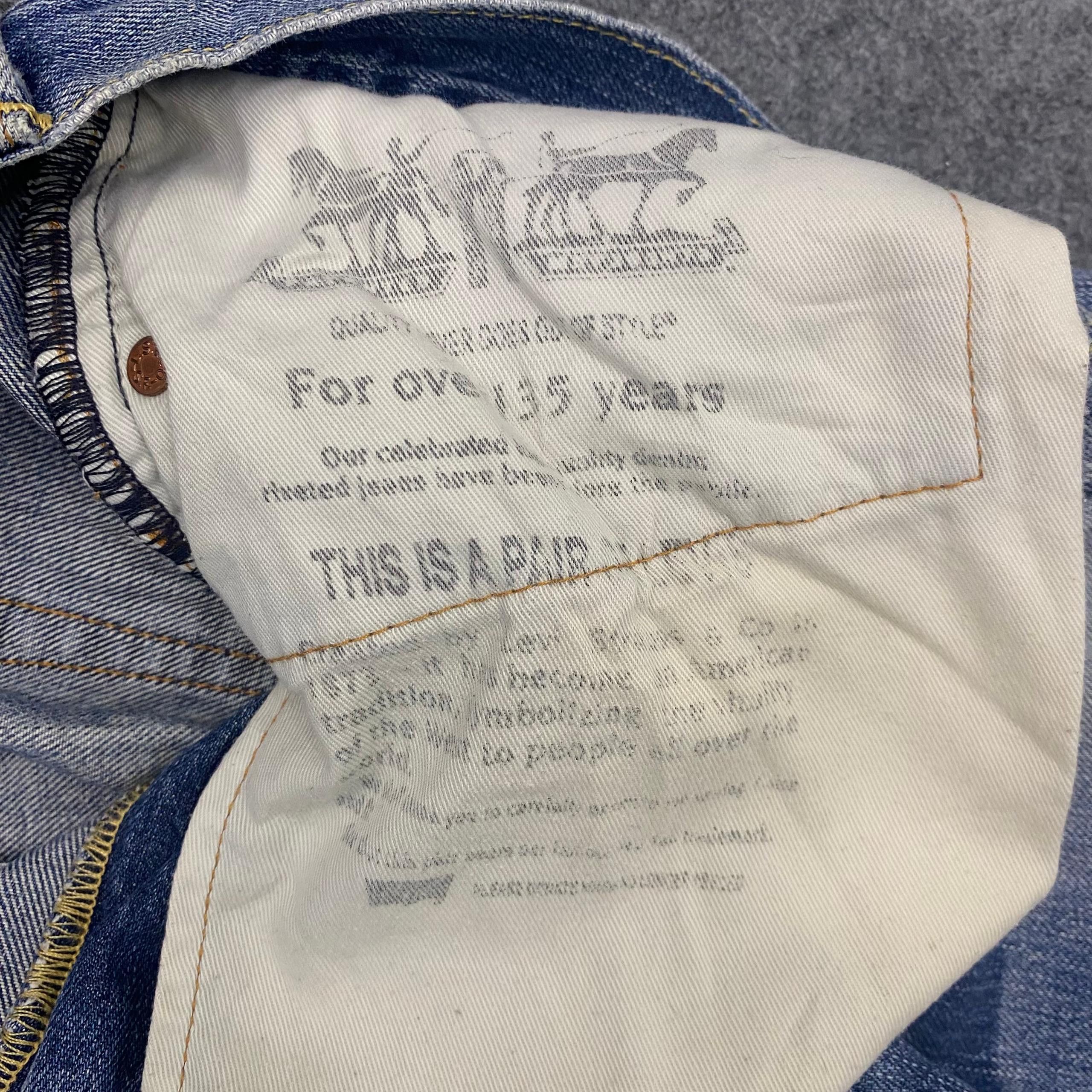 Levi's 💥Best Offer💥Vintage Levis 505 Distressed Denim Size US 30 / EU 46 - 21 Thumbnail