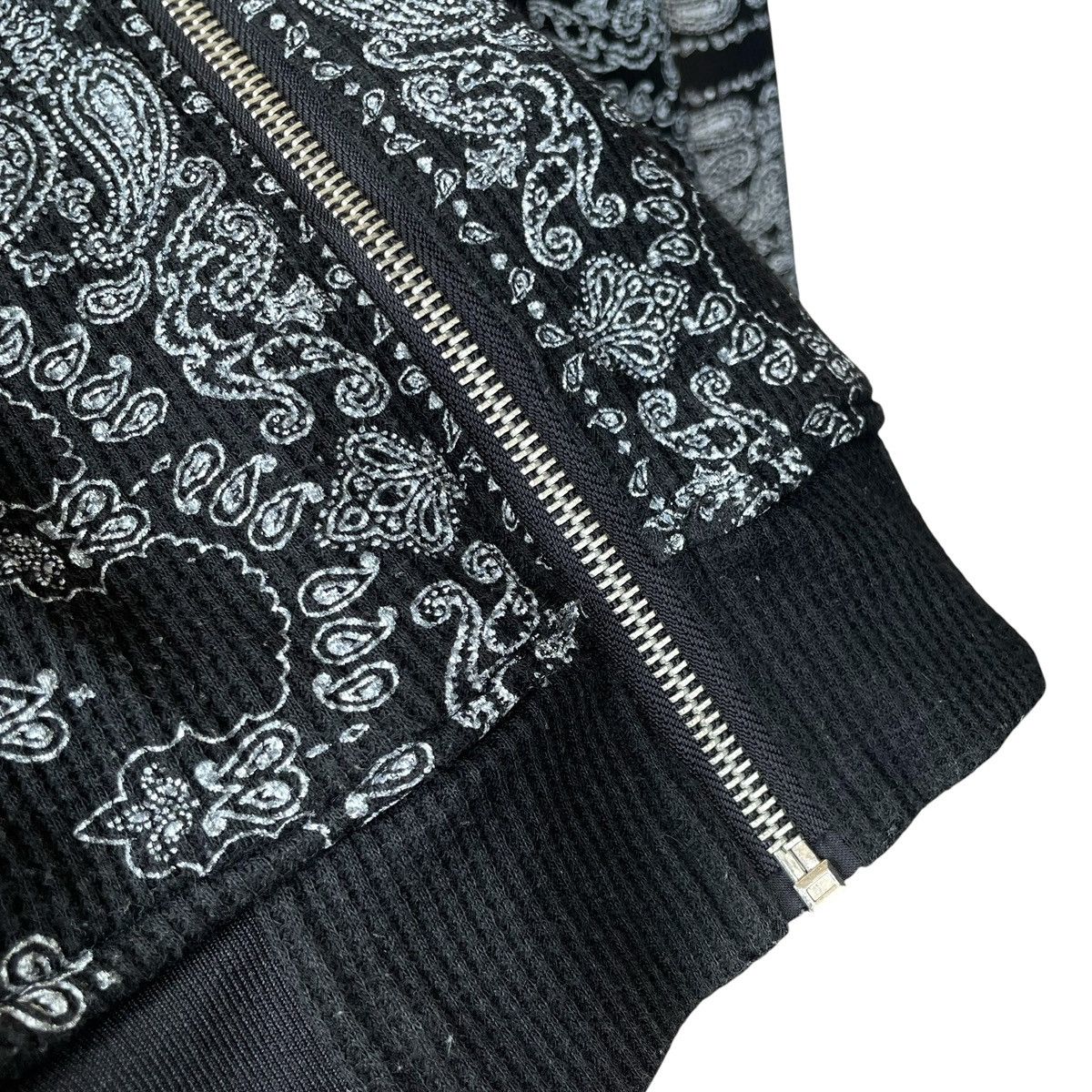 BERNINGS SHO Bernings Sho Japan Paisley Fullprint Zipup Sweater Size US M / EU 48-50 / 2 - 5 Thumbnail