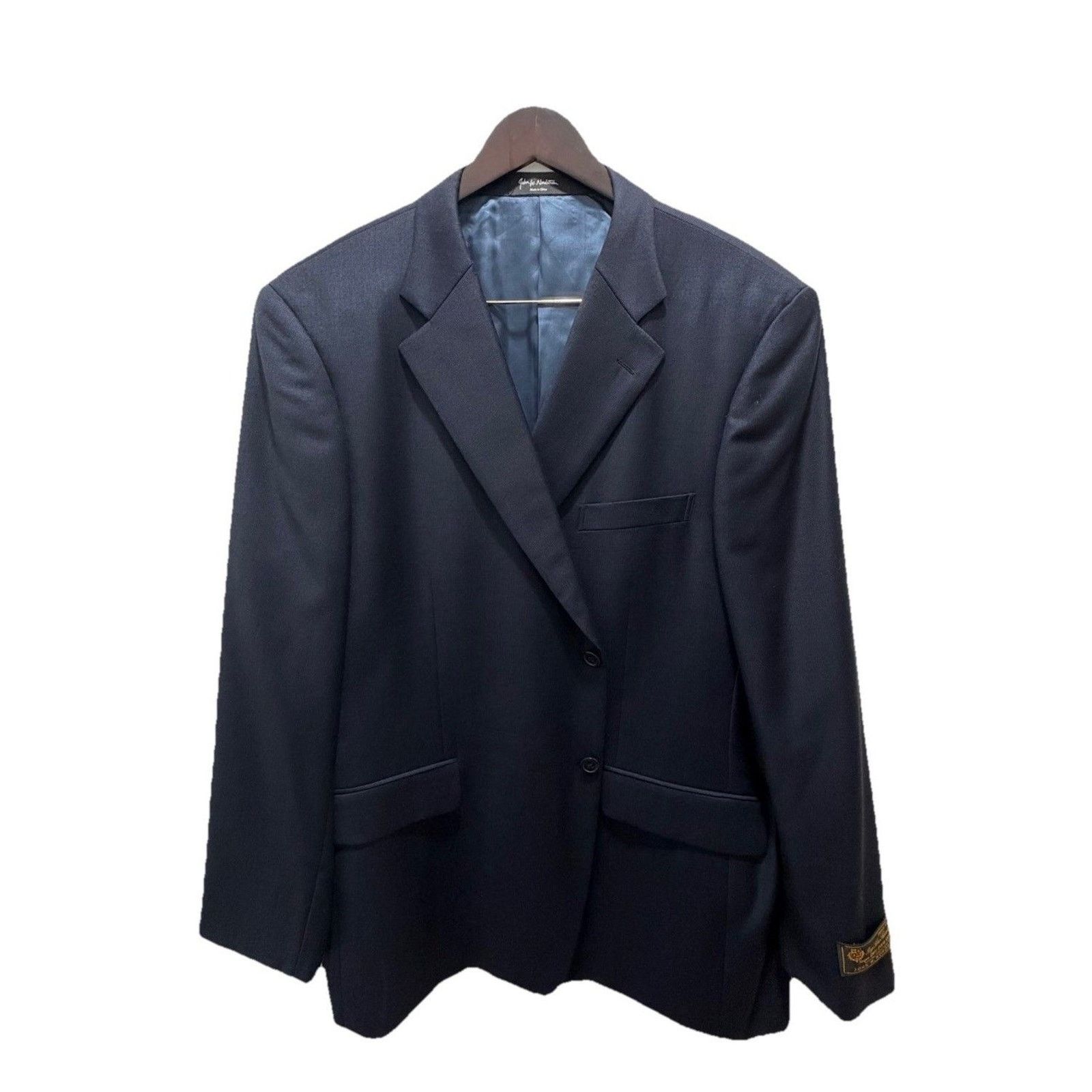 Nordstrom NWT Loro Piana Super 120s Wool John W Nordstrom Navy Blazer Size 50R - 1 Thumbnail