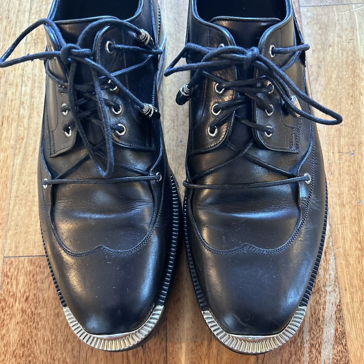 Dior × Kris Van Assche Dior Homme SS14 Metal Toe derbys by Kris Van Assche Size US 10 / EU 43 - 6 Thumbnail