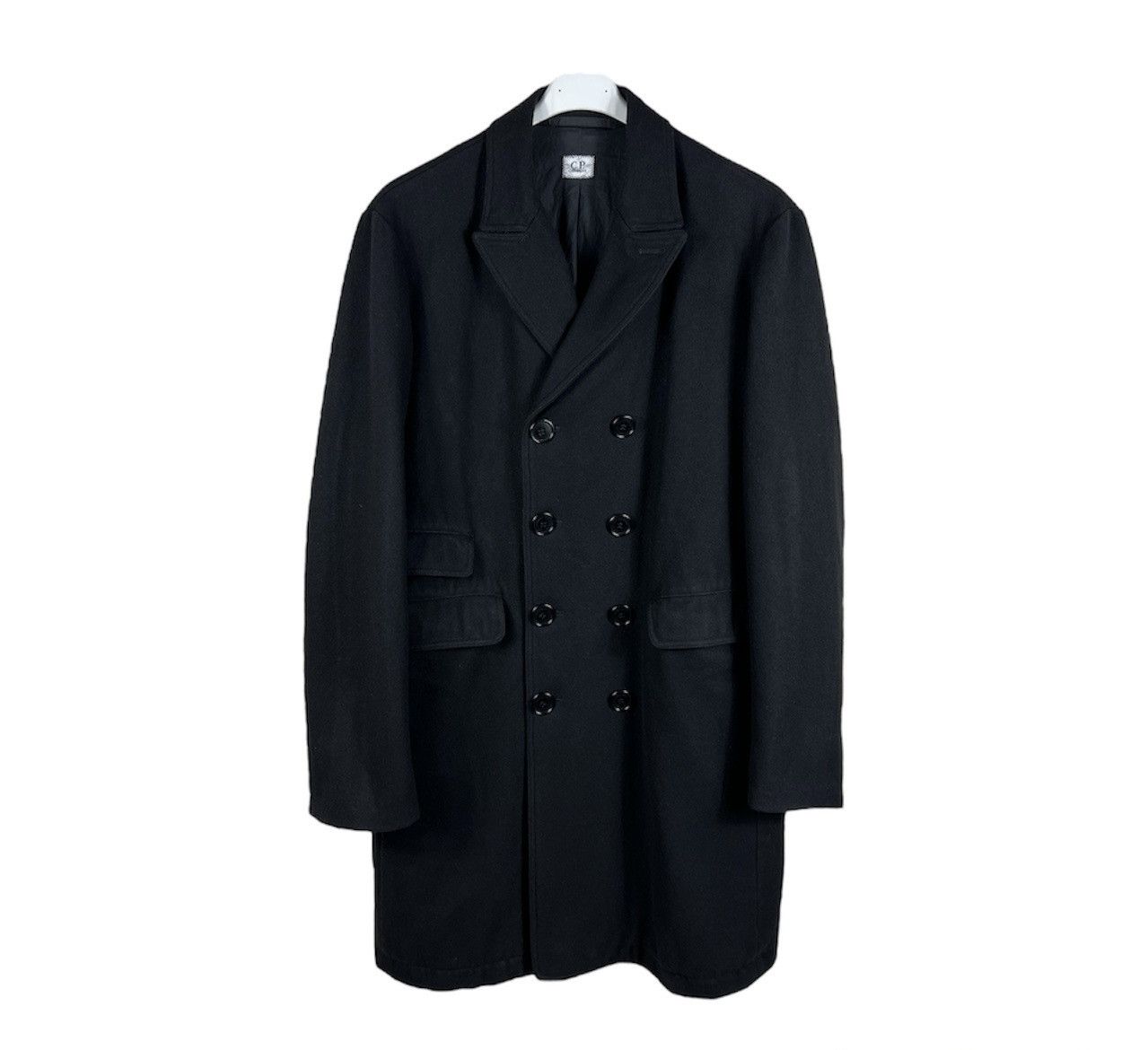 C.P. Company Vintage AW 2009 C.P. Company wool double breasted long coat Size US M / EU 48-50 / 2 - 1 Thumbnail