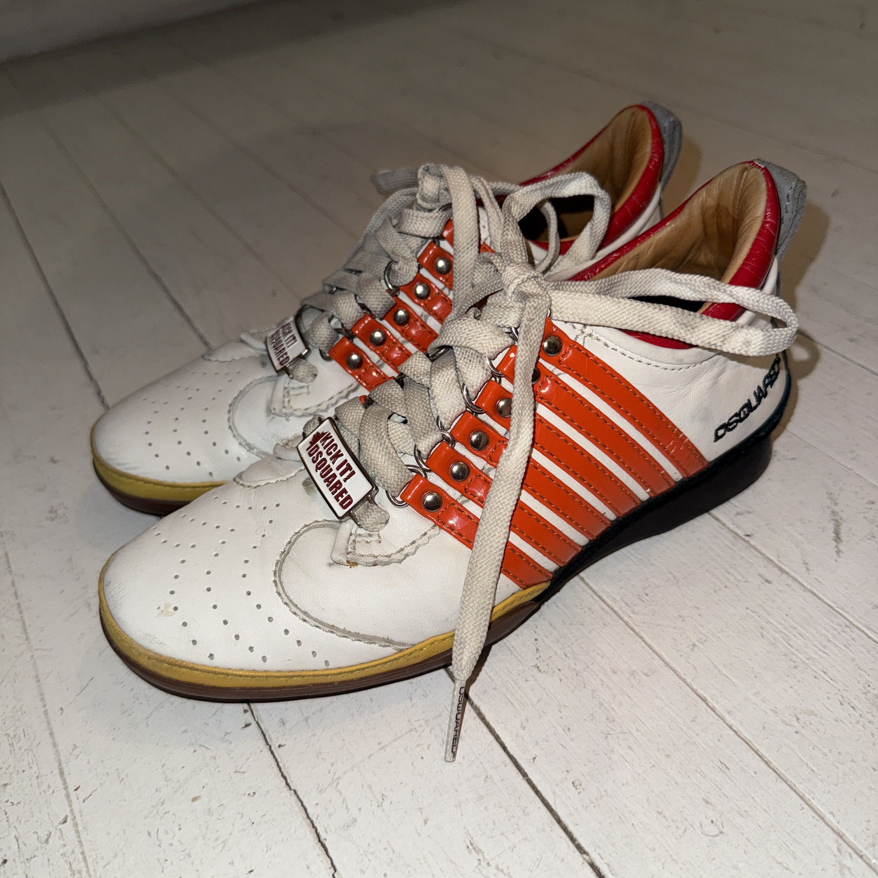 Dsquared2 
ディースクエアード　デニム Dsquared2 Dsquared2 Get in the Fast Lane Sneakers | Grailed