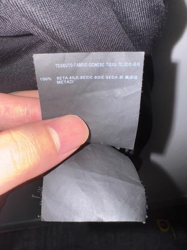 Saint Laurent Paris Saint Laurent Paris 13fw mulberry silk black scale short sl Size US L / EU 52-54 / 3 - 7 Thumbnail