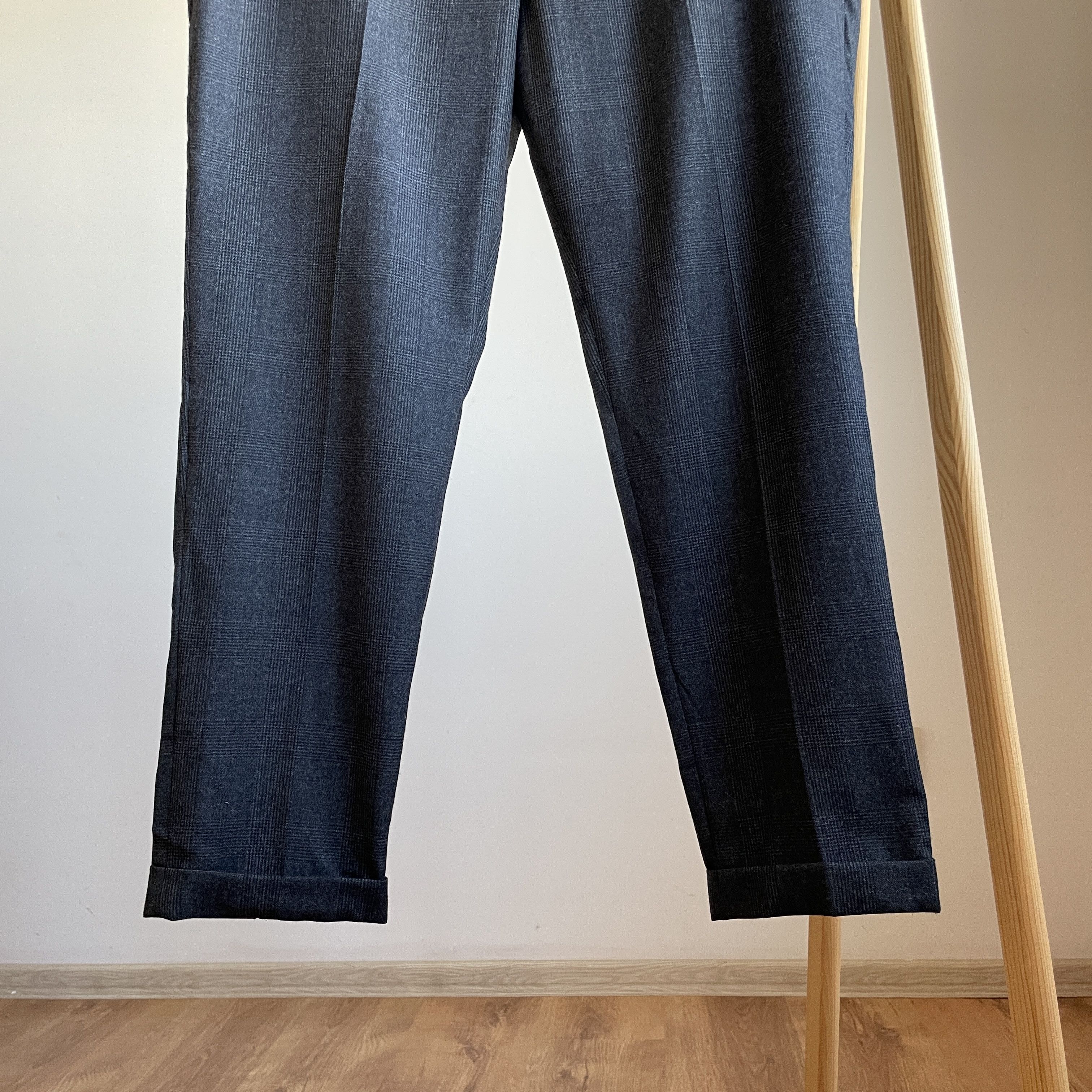 Allsaints Allsaints Check Wool Dayton Cropped Dress Trousers Size 32 Size US 32 / EU 48 - 6 Thumbnail