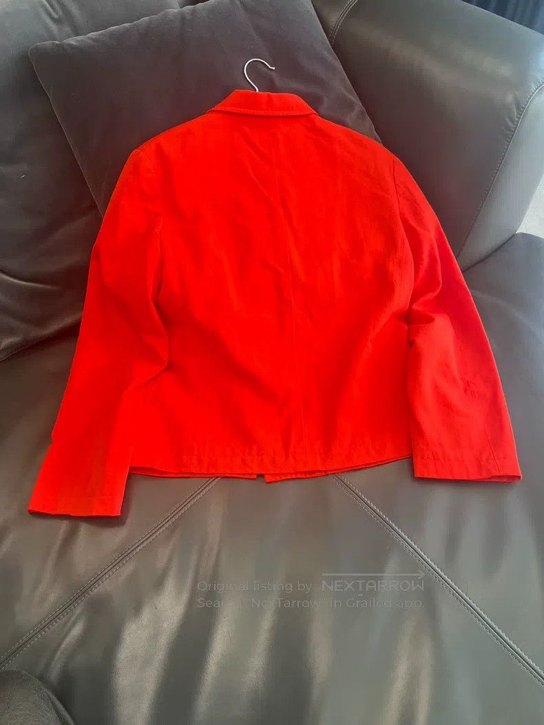 Comme des Garcons Comme Des Garcons Orange Red Blazer Cardigan Size M / US 6-8 / IT 42-44 - 3 Thumbnail