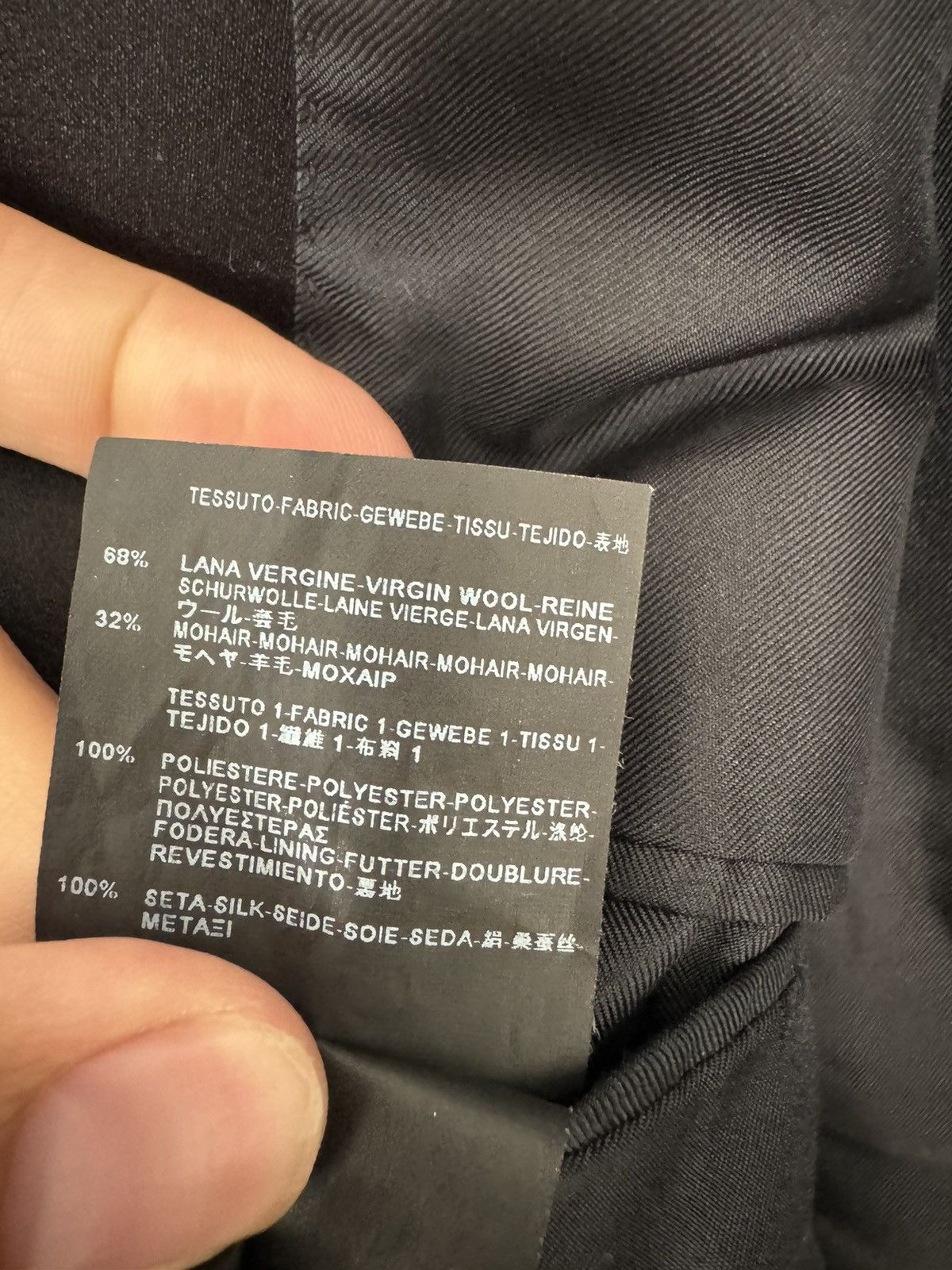 Saint Laurent Paris 2013 Grain de Poudre Shawl le smoking blazer Size 50R - 3 Thumbnail