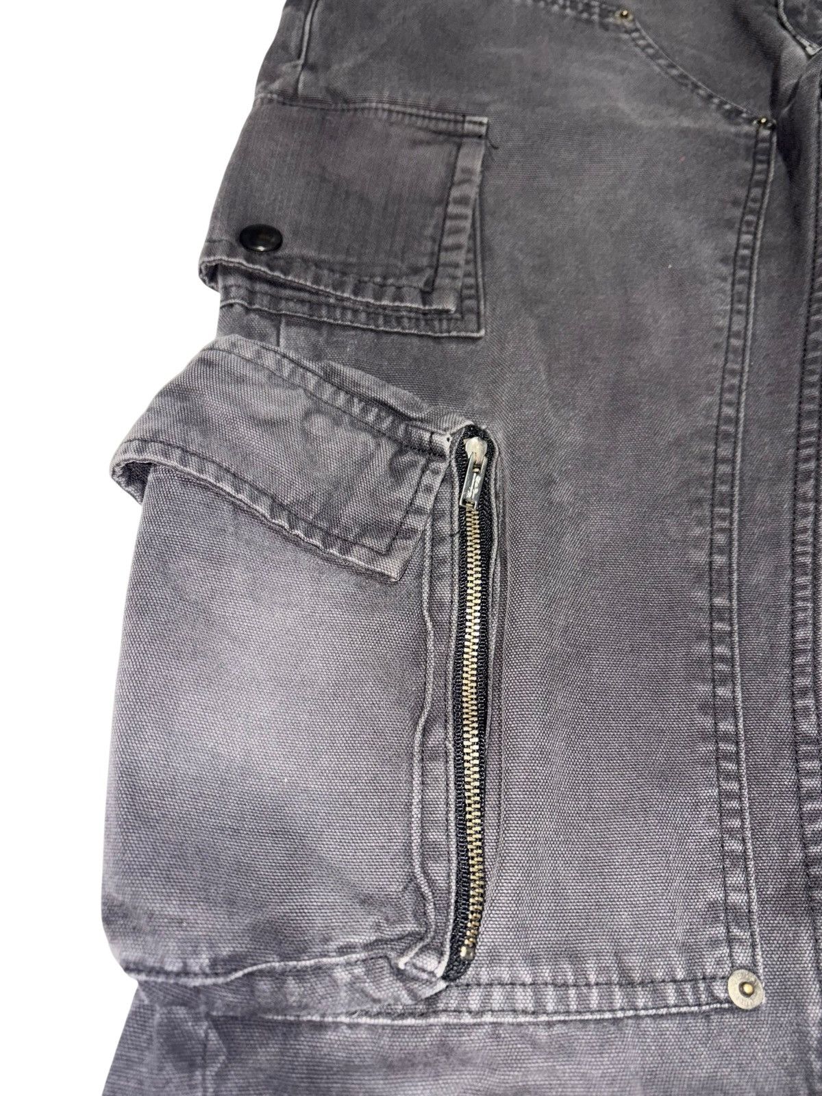 Undercover SS12 Undercover Open Strings Cargo Pants Leather Patch Knee Size US 32 / EU 48 - 4 Thumbnail