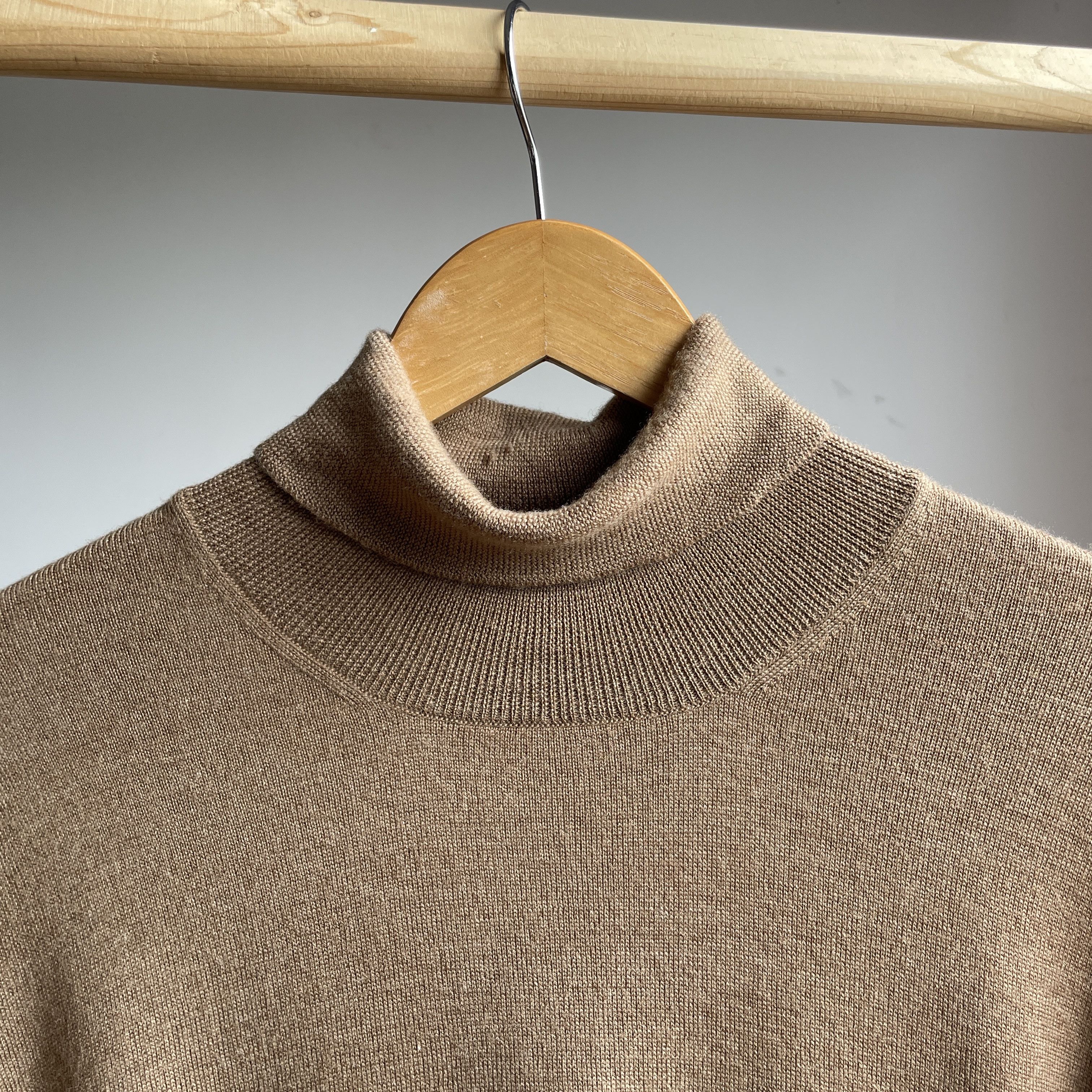 Boggi Boggi Milano Virgin Wool Roll Neck Sweater Size XXL Size US XXL / EU 58 / 5 - 3 Thumbnail