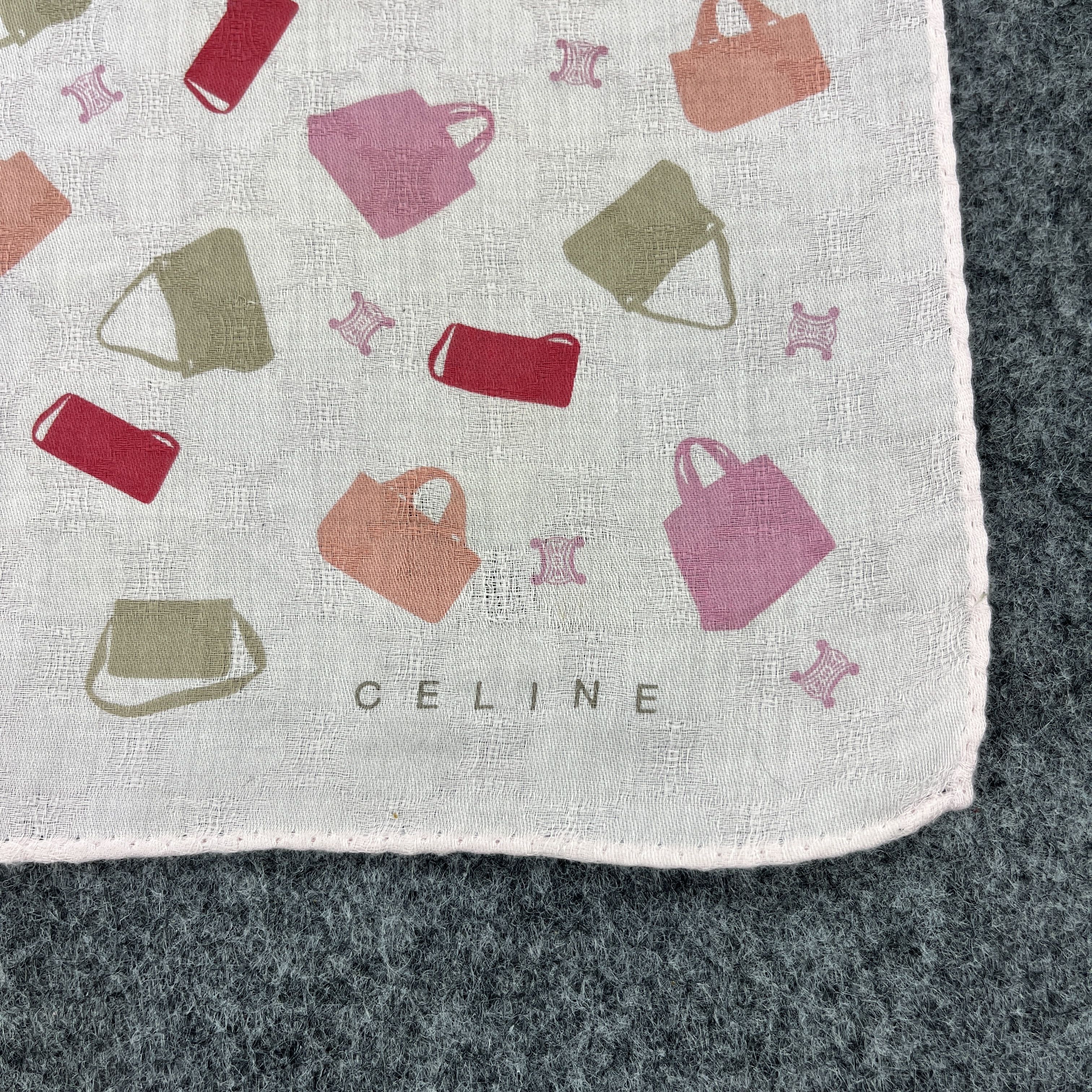 Celine Celine Handkerchief Neckerchief Bandana B770 Size ONE SIZE - 3 Thumbnail