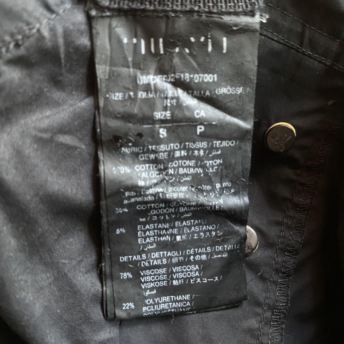 Ben Taverniti Unravel Project Drop Crotch Cargo Pants Size US 30 / EU 46 - 8 Thumbnail