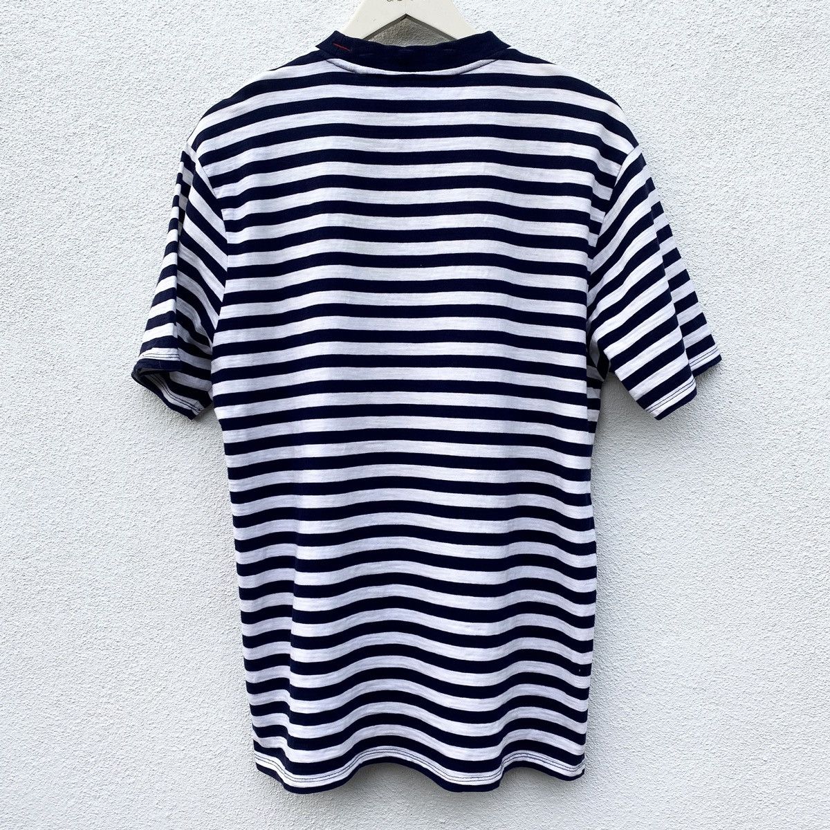 Other GUESS JEANS 'U.S.A' ASAP ROCKY Embroidered Striped Tee NAVY Size US M / EU 48-50 / 2 - 4 Thumbnail