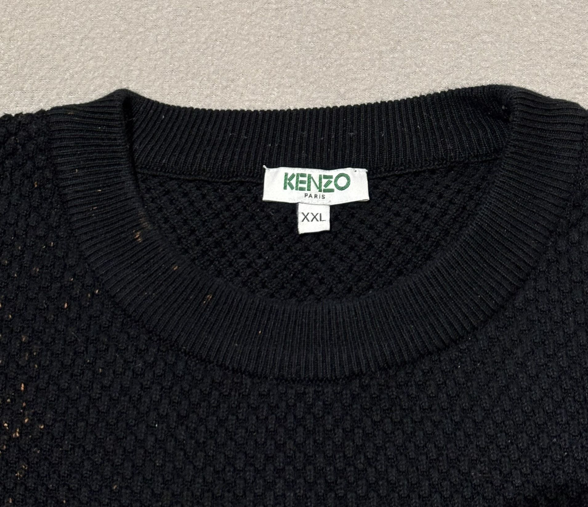 Kenzo Kenzo Tiger Black sweater size XXL Size US XXL / EU 58 / 5 - 16 Thumbnail