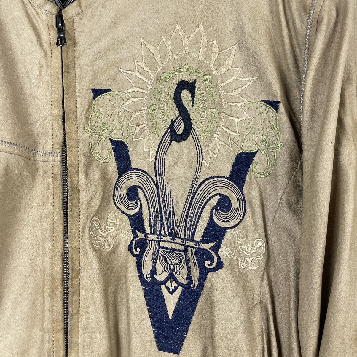 SERAPHIN × Vintage 💥VINTAGE SERAPHIN BIG LOGO BOMBER JACKET Size US M / EU 48-50 / 2 - 9 Thumbnail