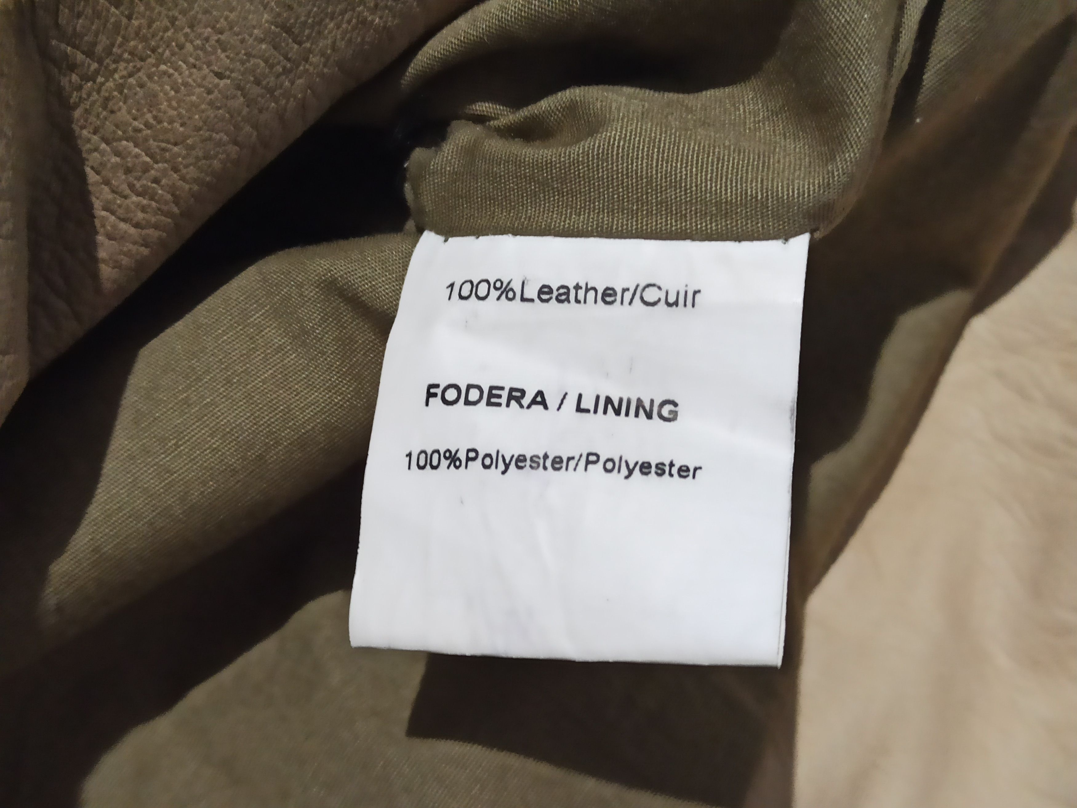 Dune London × Vintage Dune Short Leather Jacket Size S / US 4 / IT 40 - 6 Thumbnail
