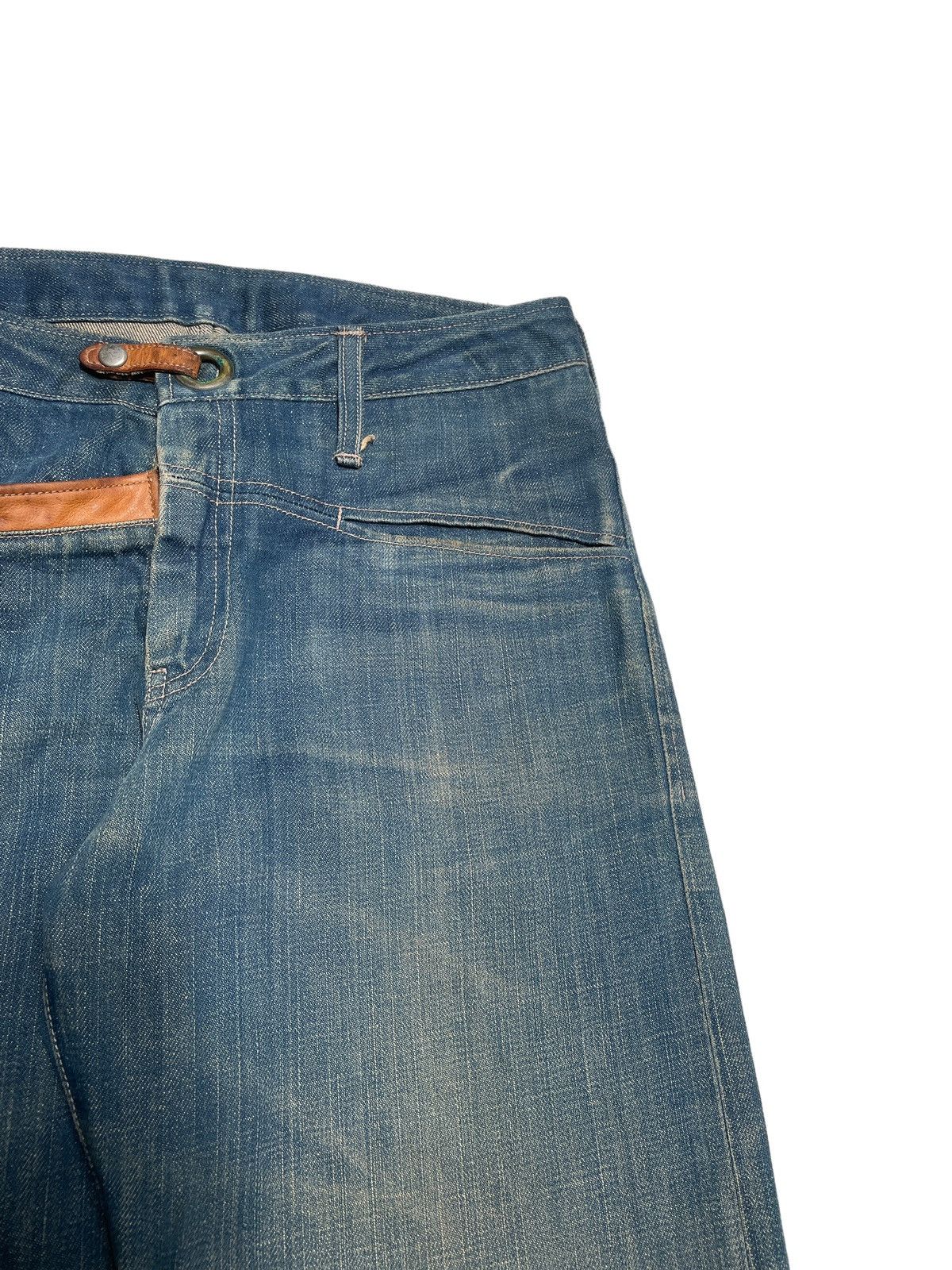 If Six Was Nine × Japanese Brand Rare Design Vintage Japanese Brand Selvedge Denim 1990s Size US 31 - 4 Thumbnail