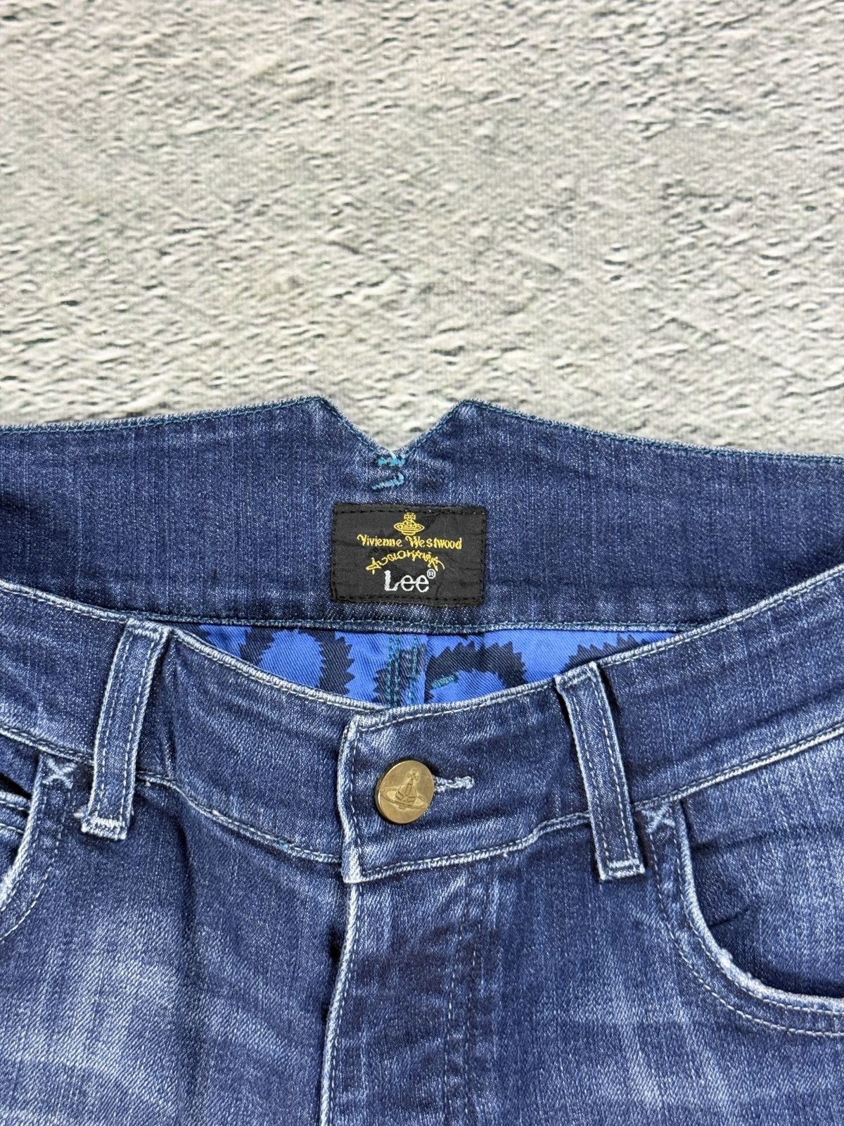 Lee × Vivienne Westwood Vivienne Westwood x Lee jorts Denim Rock n' Roll Shorts Size US 30 / EU 46 - 4 Thumbnail