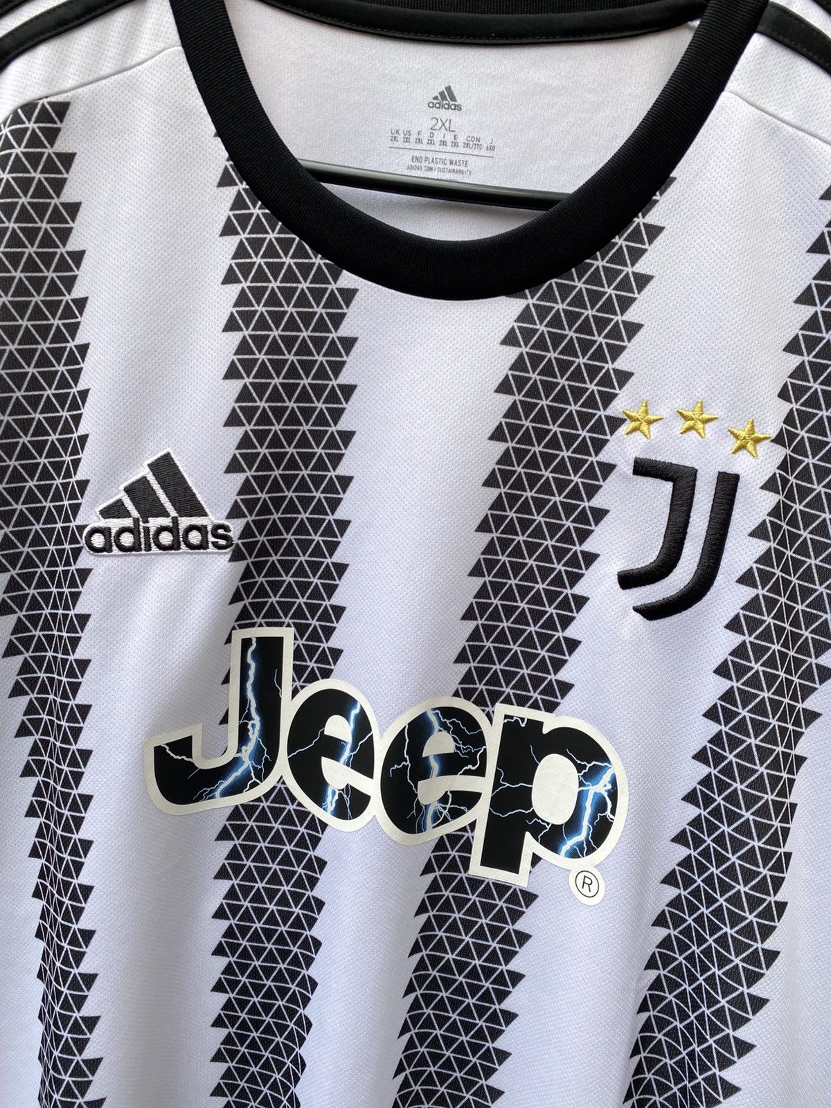 Adidas Juventus 2022 2023 Adidas Home Soccer Football Jersey PSG Size US XXL / EU 58 / 5 - 2 Thumbnail