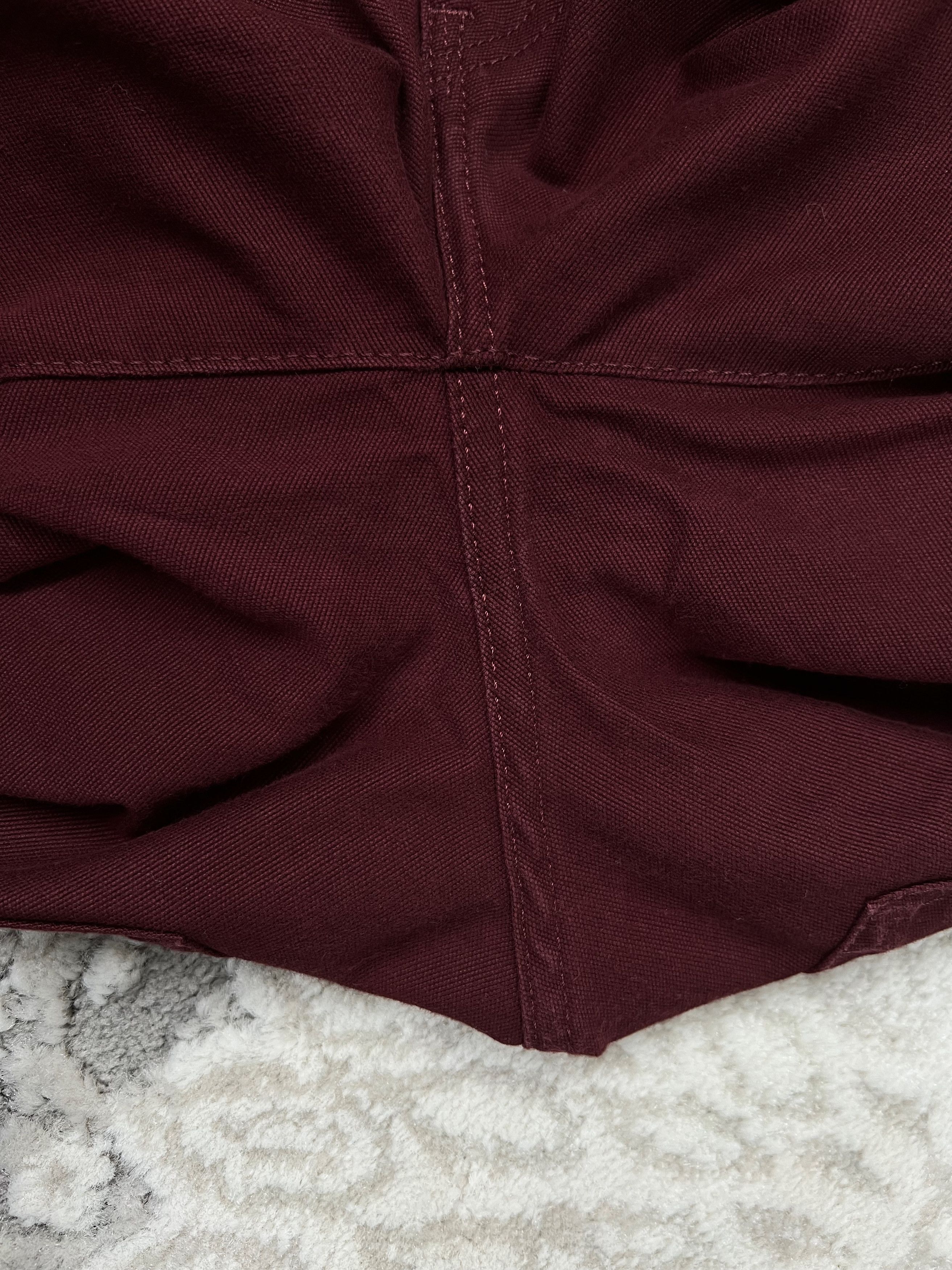 Carhartt Wip Carhartt WIP Rebel Pant Burgundy Stretch Slim Fit 31 Size US 31 - 6 Thumbnail