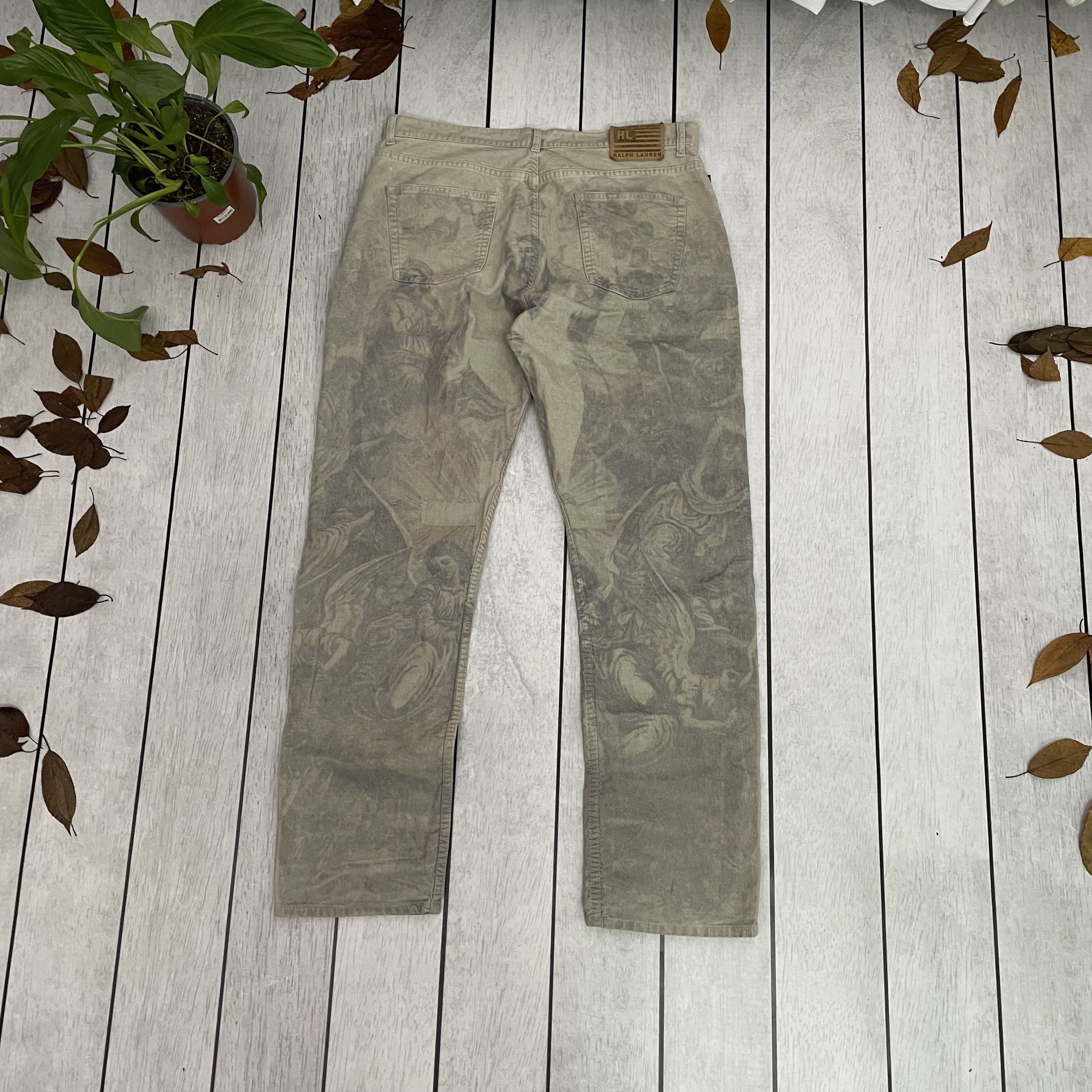 Polo Ralph Lauren Custom Reworked Ralph Lauren Jeans Renaissance Vintage Denim Size US 38 / EU 54 - 7 Thumbnail