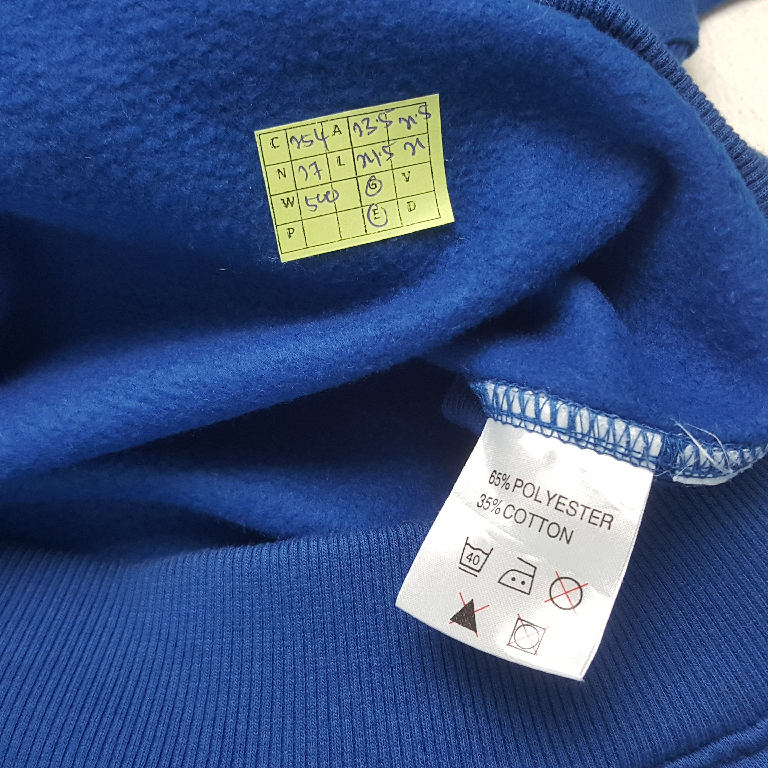 Vintage × Yves Saint Laurent Vintage Yves Saint Laurent Italian Designer Logo Sweatshirt Size US L / EU 52-54 / 3 - 7 Thumbnail