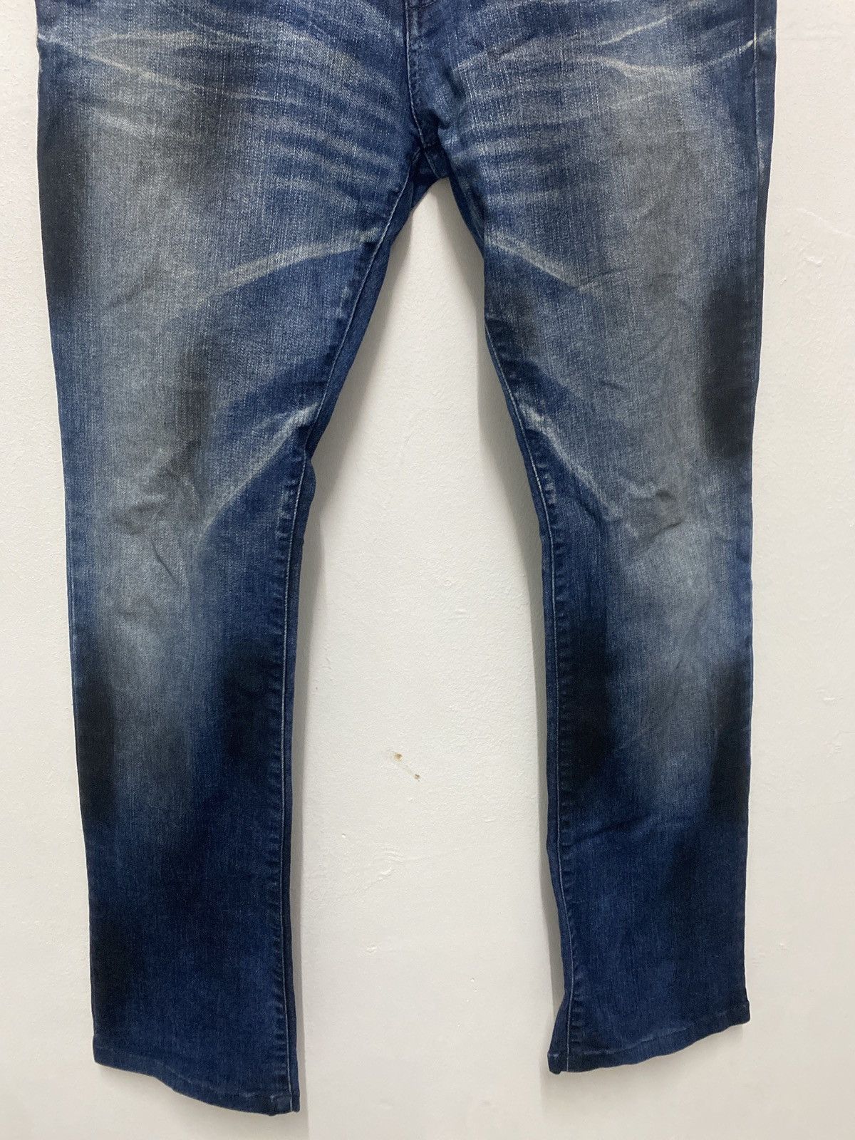 If Six Was Nine × Tornado Mart Tornado mart flared blue jeans painter black Size US 34 / EU 50 - 8 Thumbnail